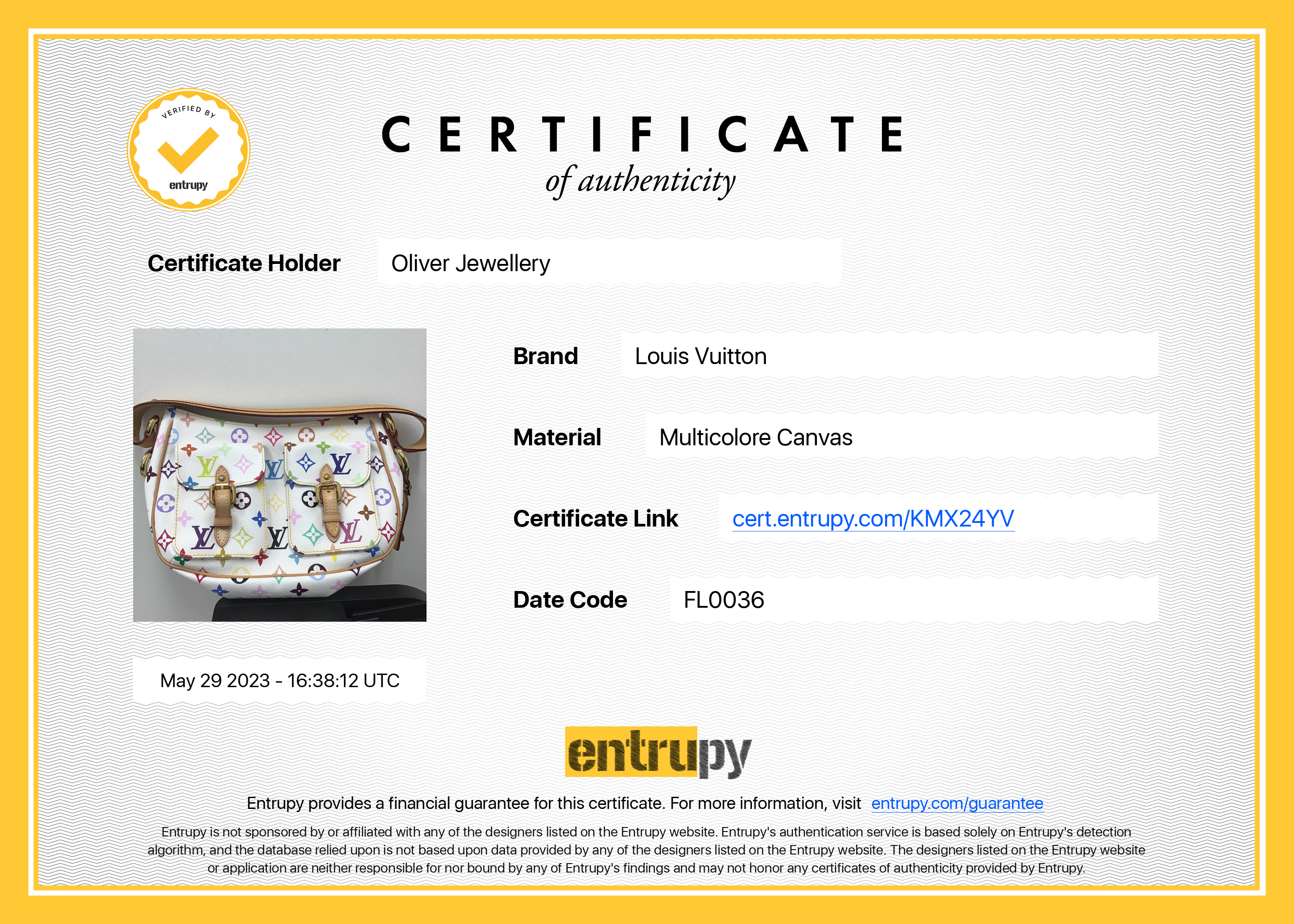 Louis Vuitton Multicolore Lodge PM