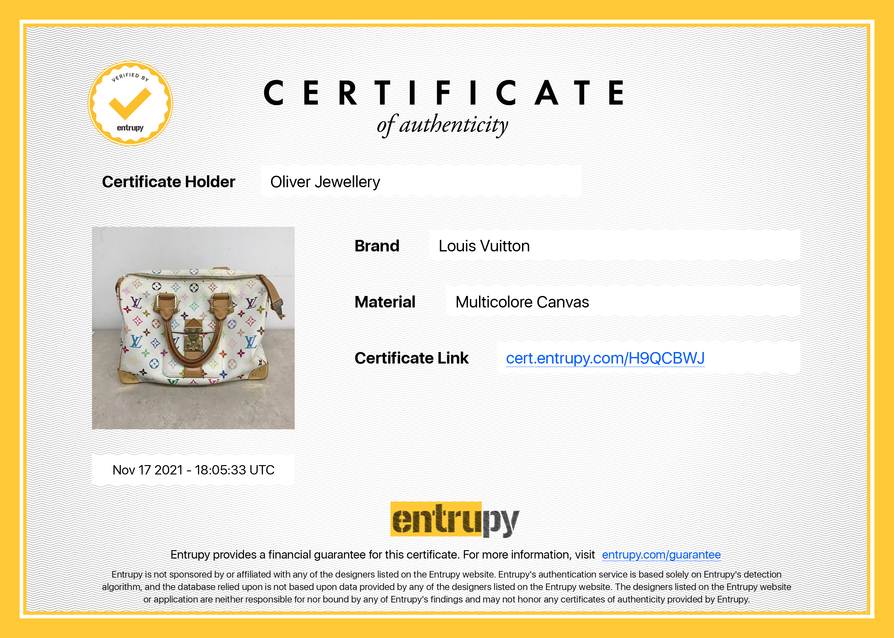 Louis Vuitton Multicolore Speedy 30