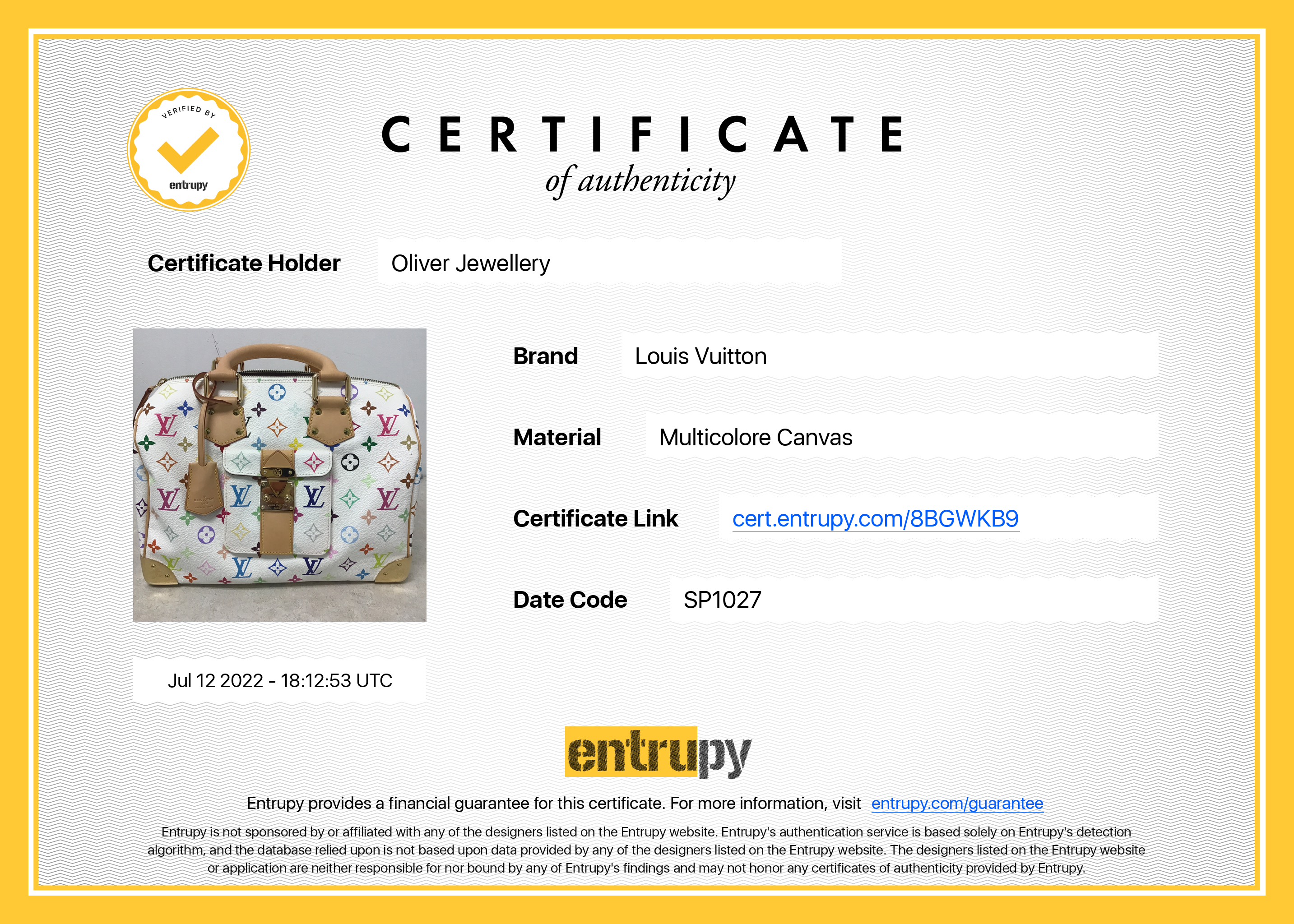 Louis Vuitton Multicolore Speedy 30