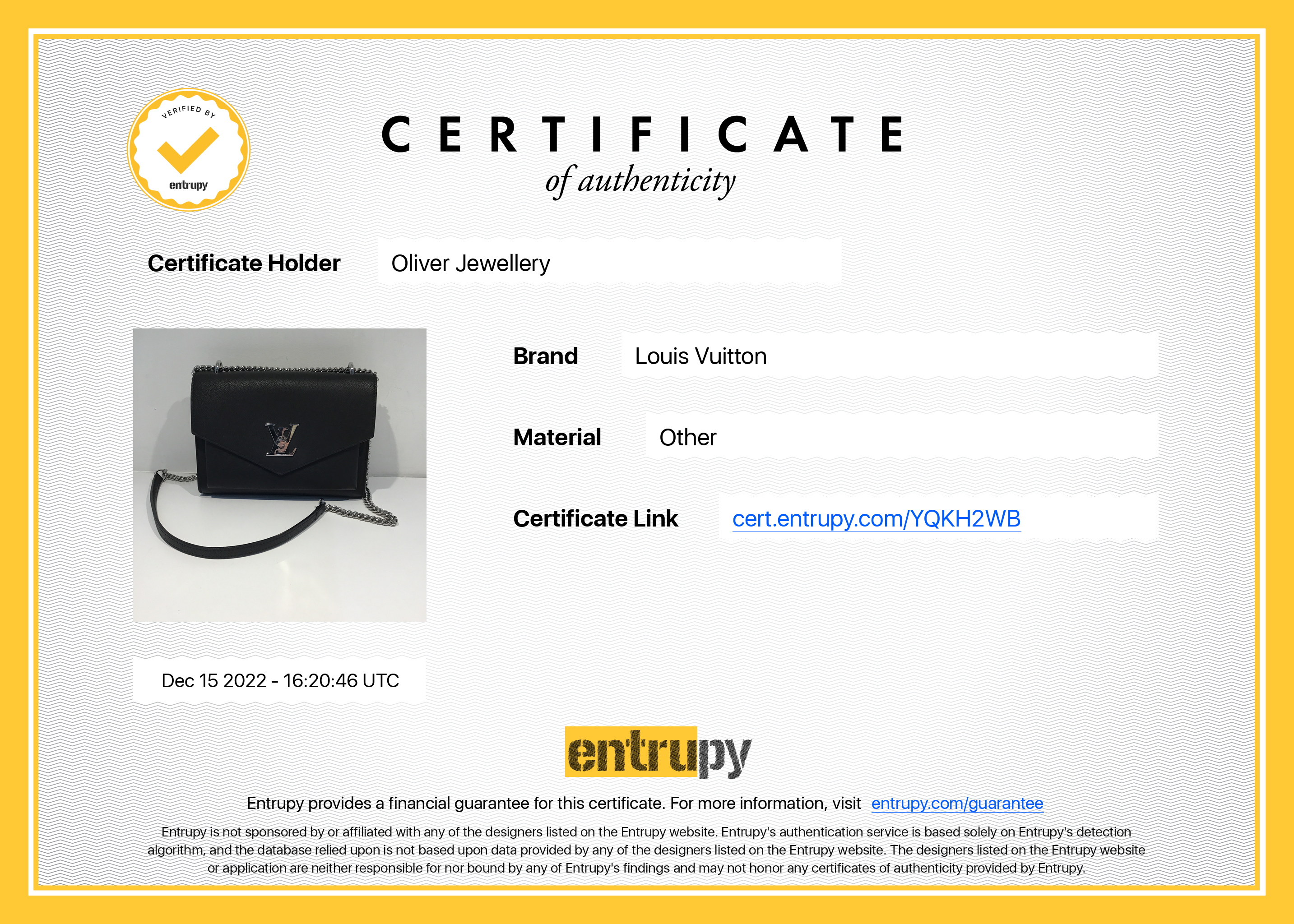 Louis Vuitton My Lockme Chain Bag