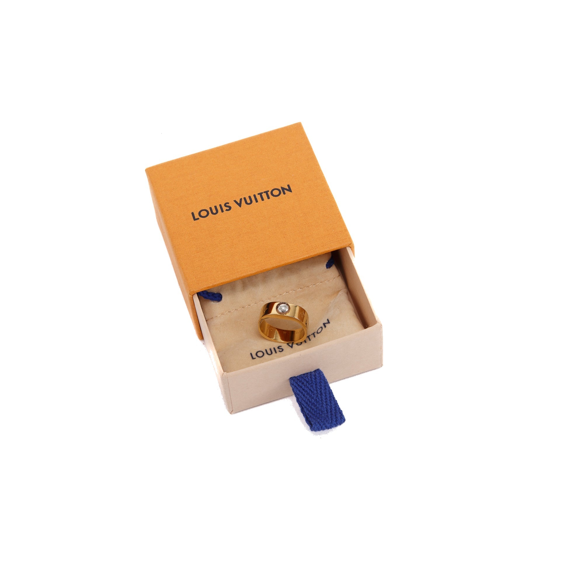 Louis Vuitton Nanogram Ring w/ Box
