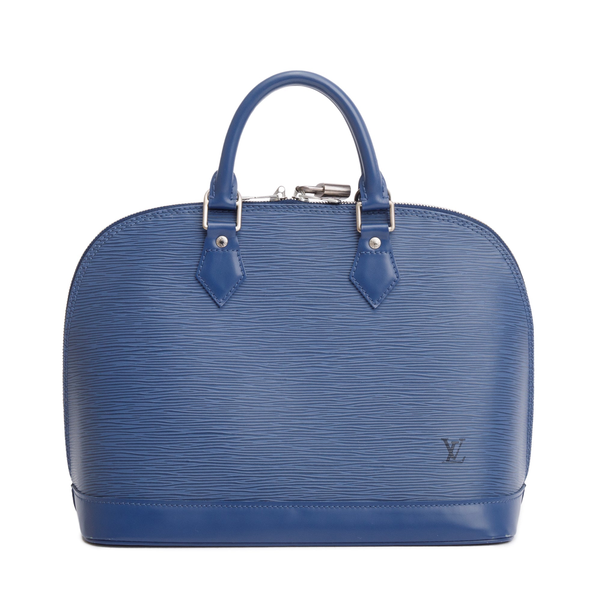 Louis Vuitton Navy Epi Leather Alma PM