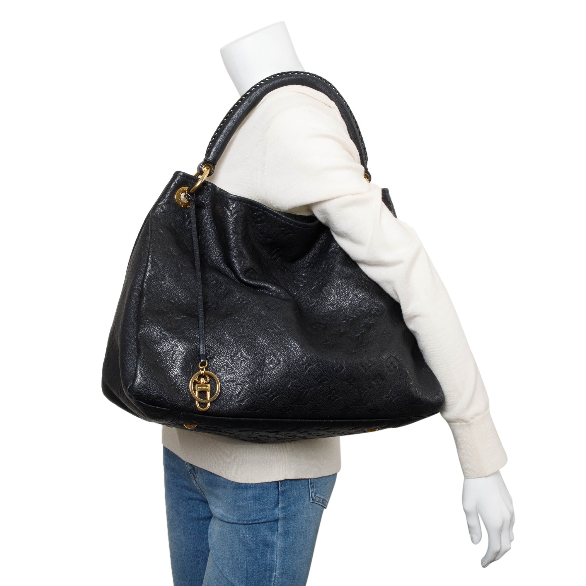 Louis Vuitton Navy Monogram Empreinte Artsy MM