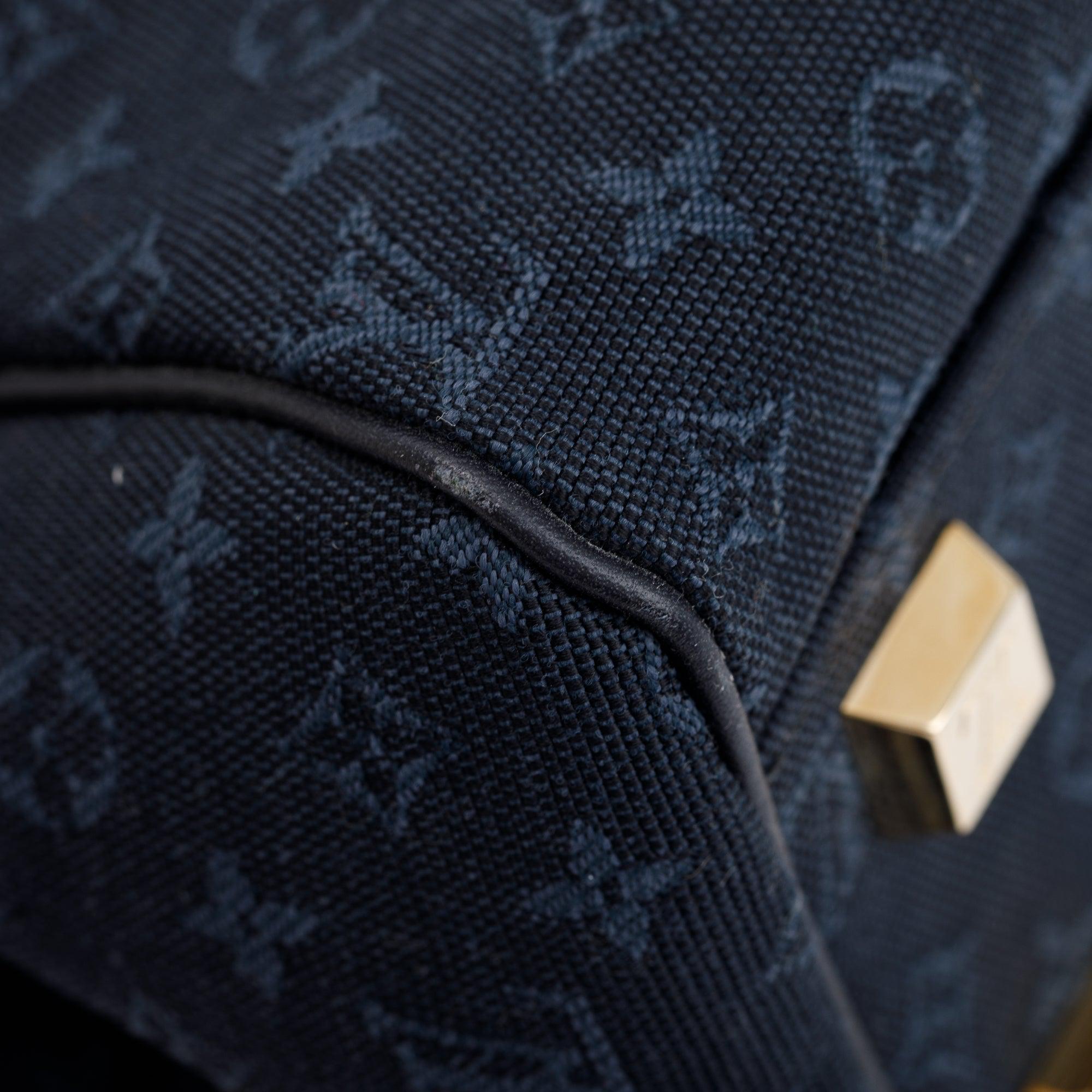Louis Vuitton Navy Monogram Mini Lin Josephine PM
