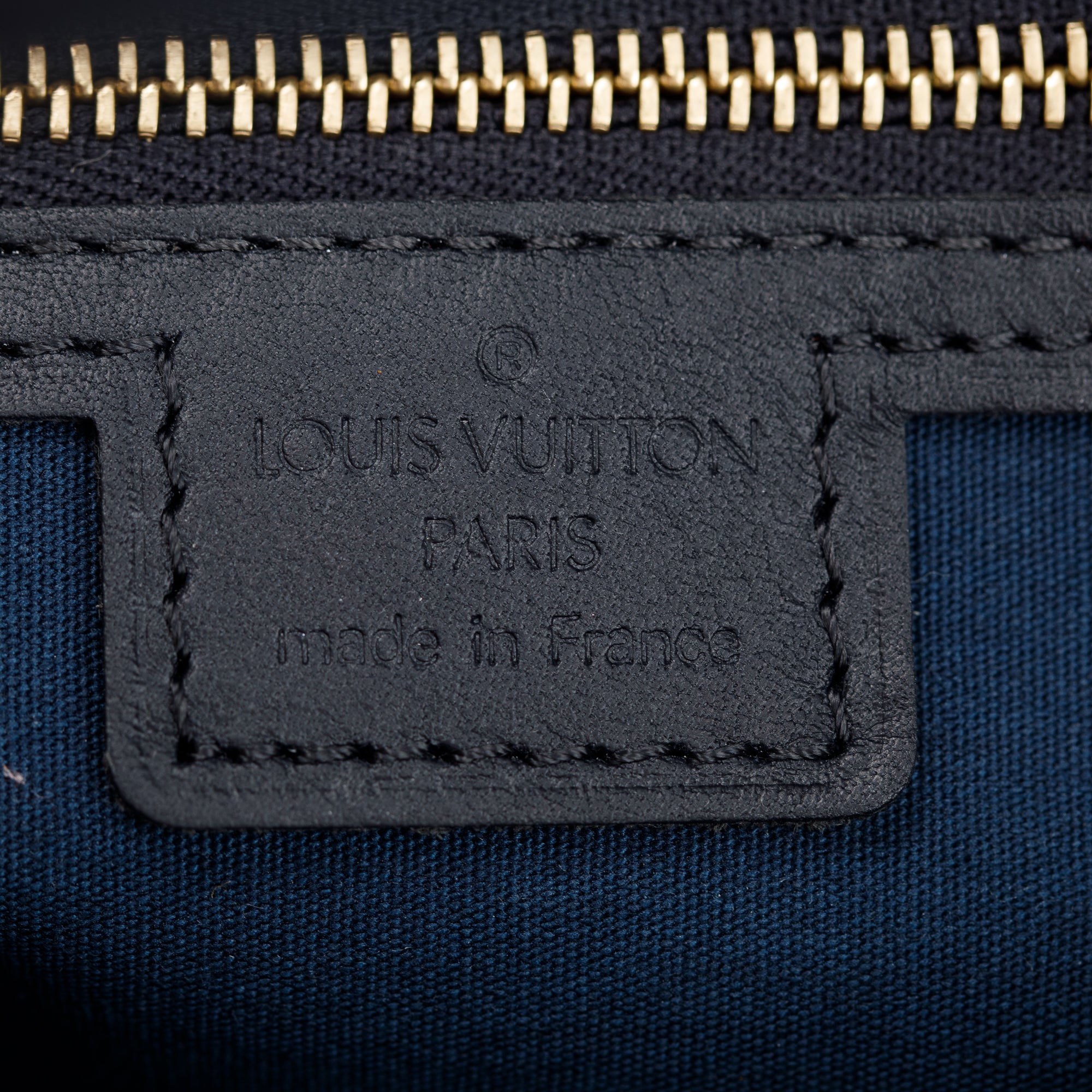 Louis Vuitton Navy Monogram Mini Lin Josephine PM