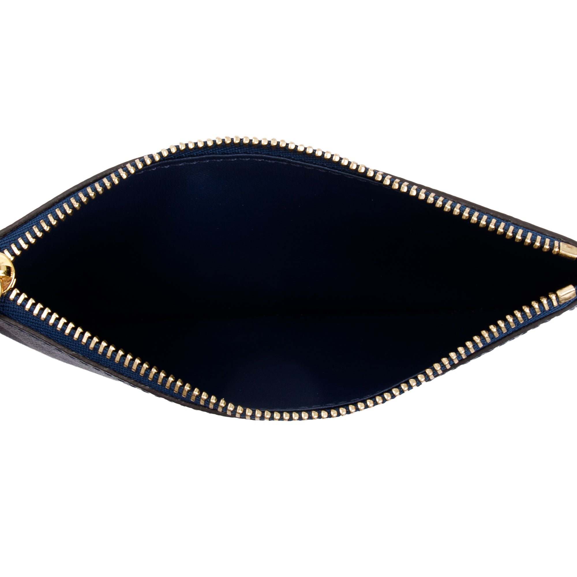 Louis Vuitton Navy Taiga Leather Jeanne Wallet Insert