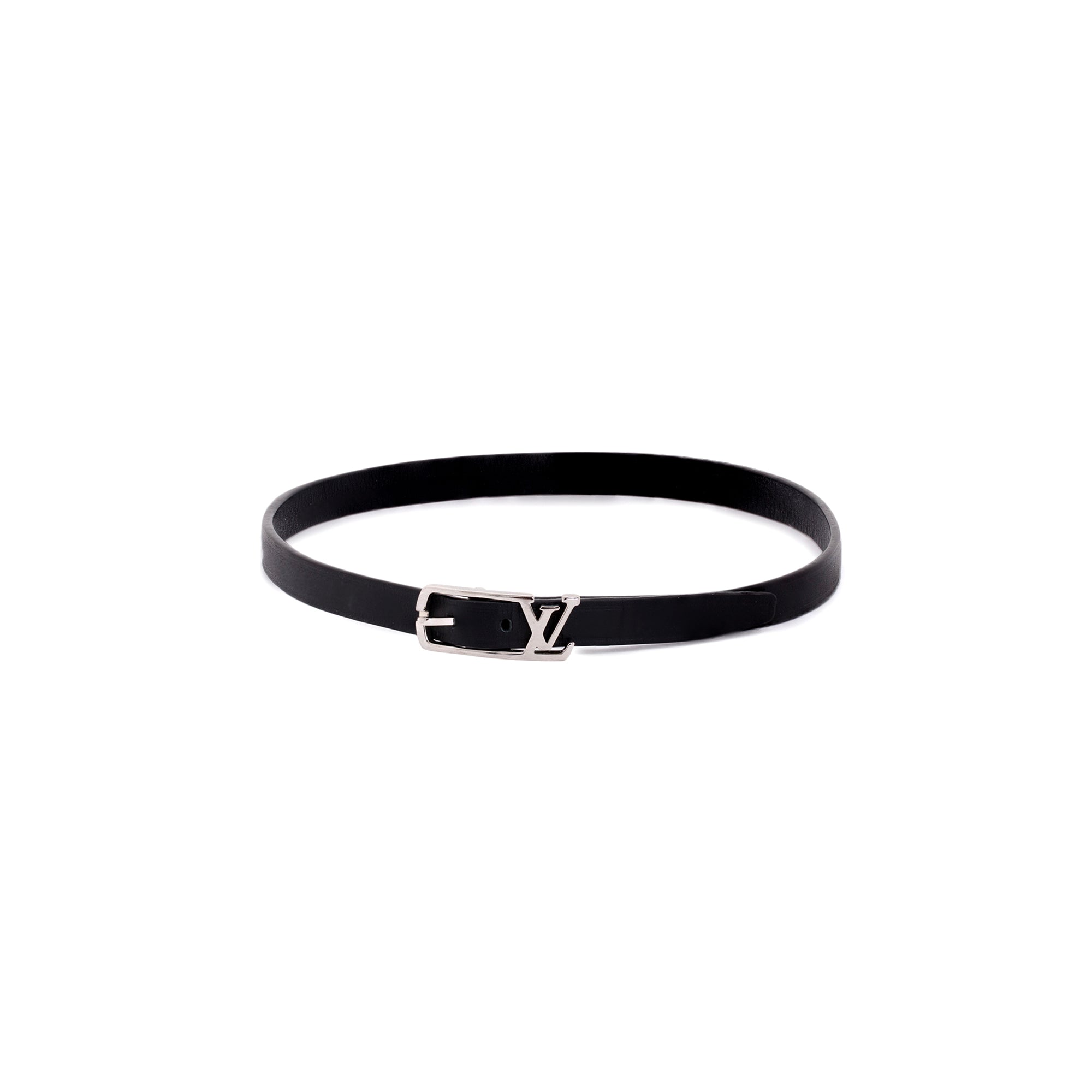 Louis Vuitton Neogram Double Wrap Leather Bracelet w/ Box
