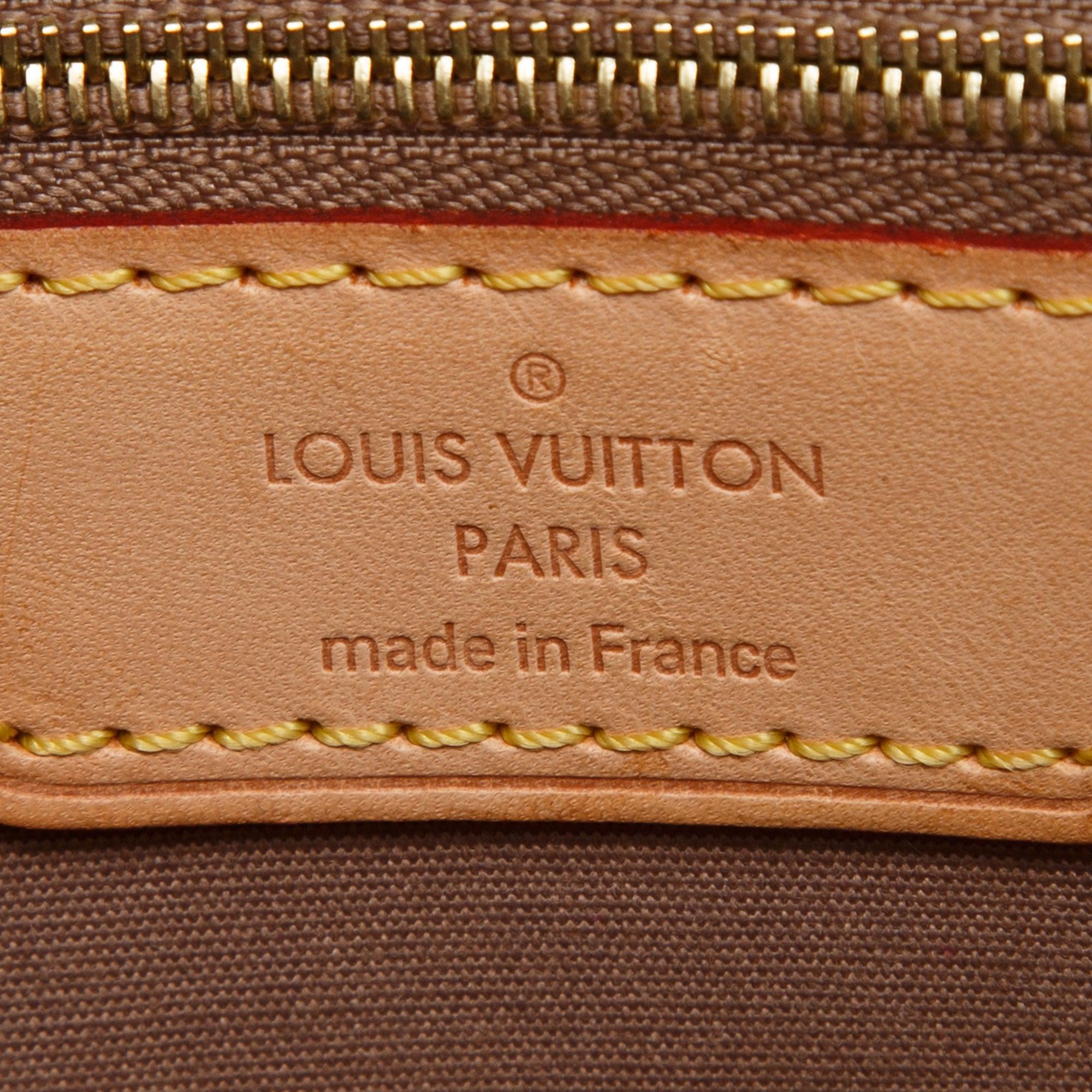 Louis Vuitton Neutral Monogram Vernis Brea MM w/ Strap