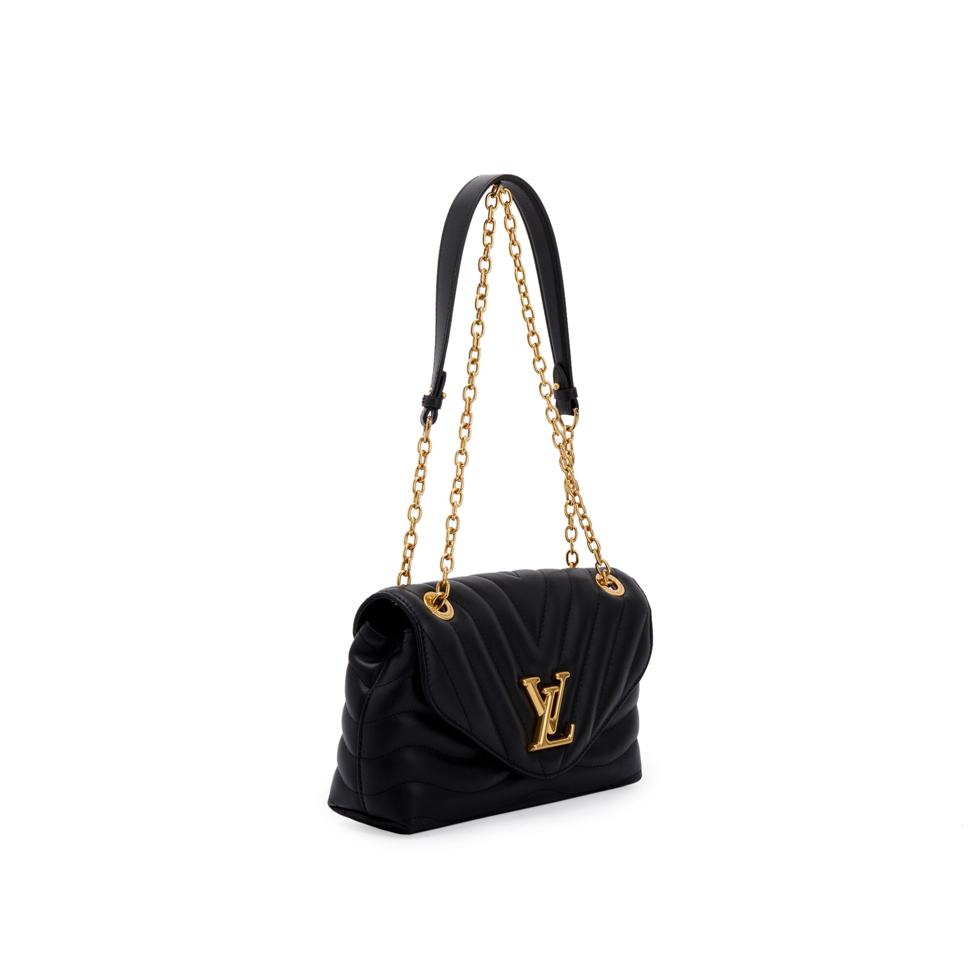 Louis Vuitton New Wave Chain-Bag MM w/ Box