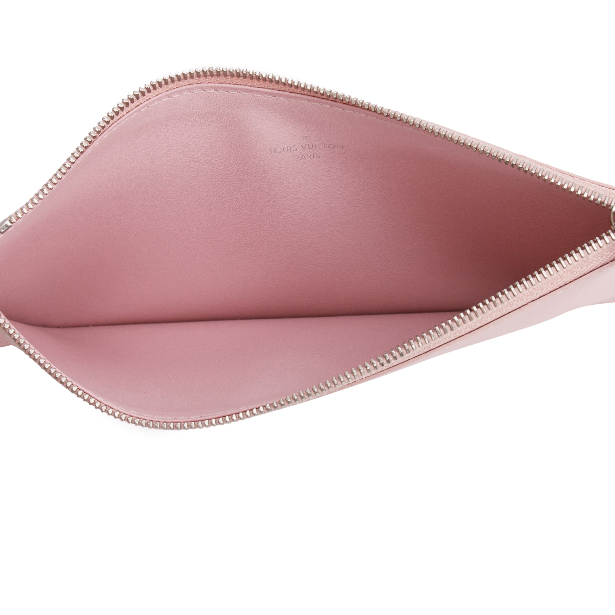 Louis Vuitton Pink Epi Leather Felicie Pochette Bag w/ Box & Inserts