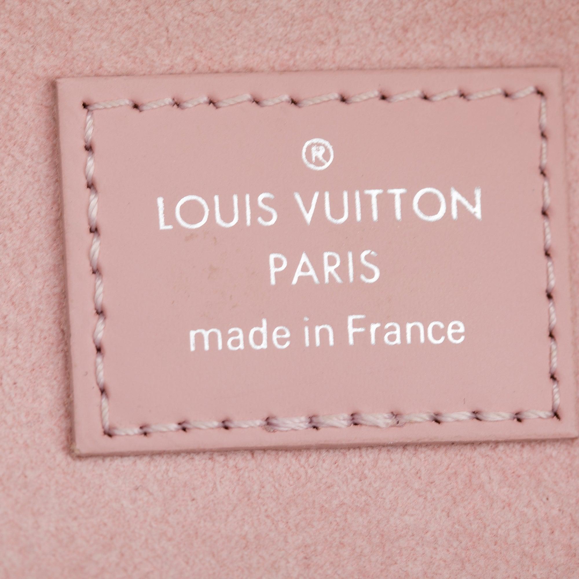 Louis Vuitton Pink Epi Leather Felicie Pochette Bag w/ Box & Inserts