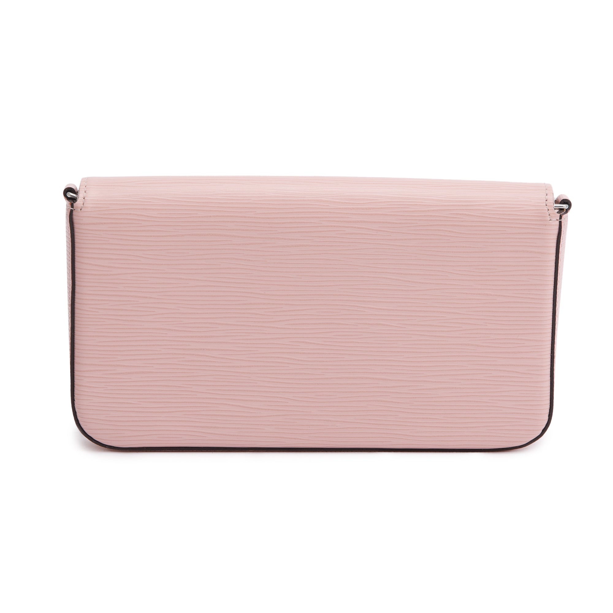 Louis Vuitton Pink Epi Leather Felicie Pochette Bag w/ Box & Inserts