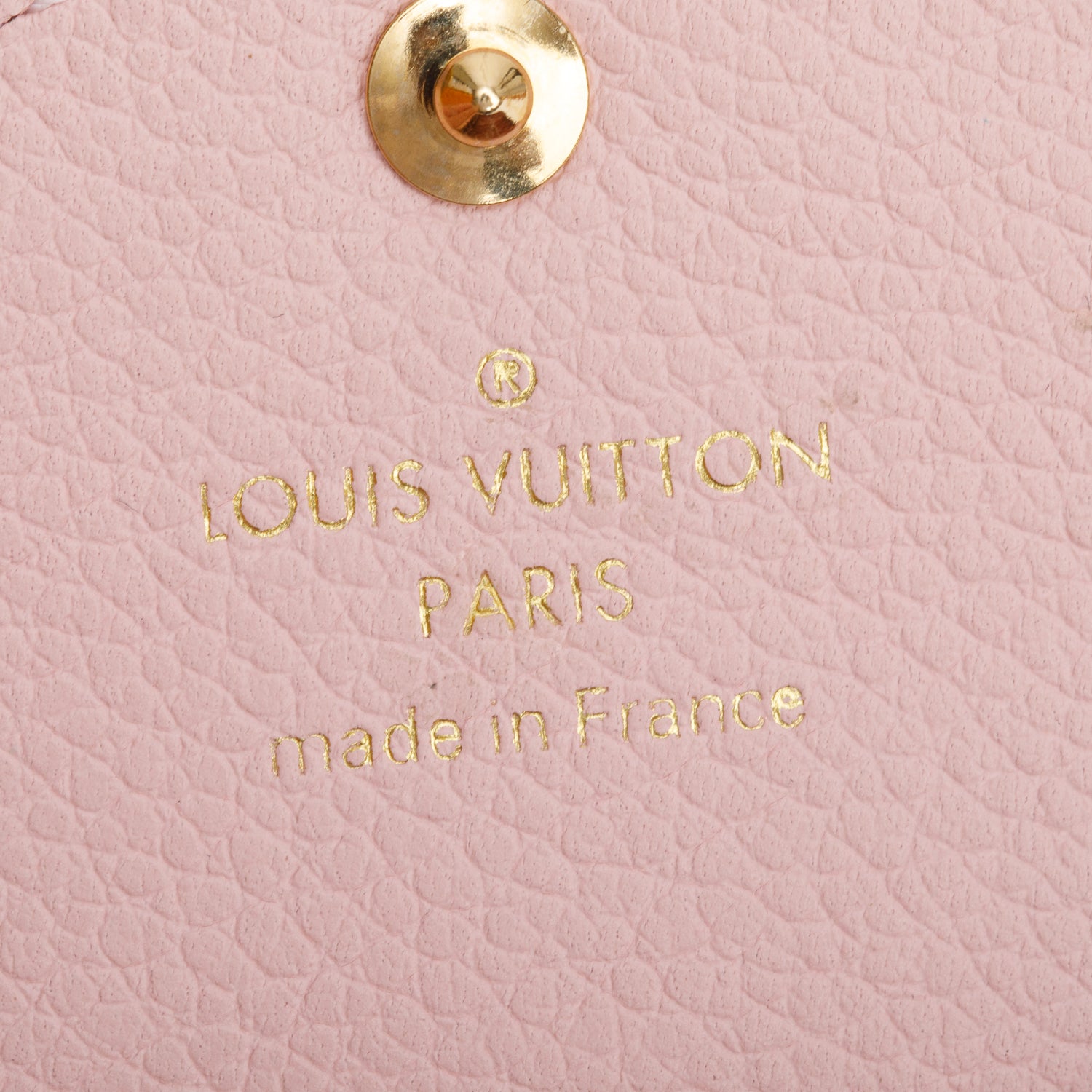 Louis Vuitton Pink Monogram Empreinte Key Pouch w/ Box