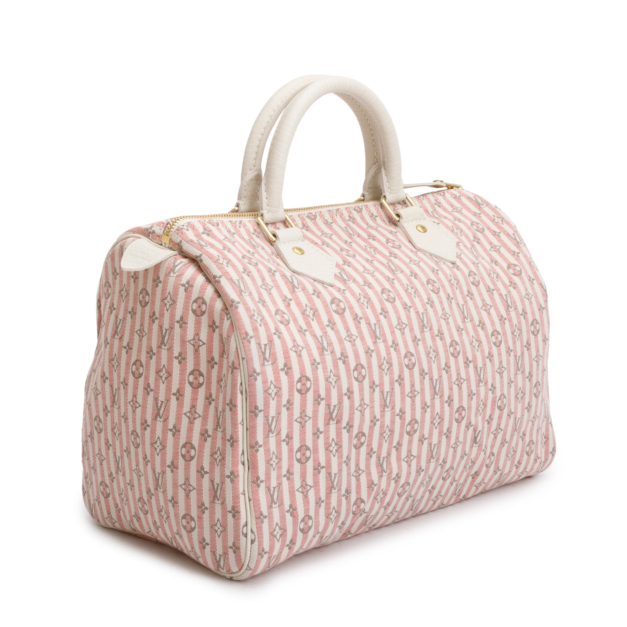 Louis Vuitton Pink Monogram Mini Lin Speedy 30