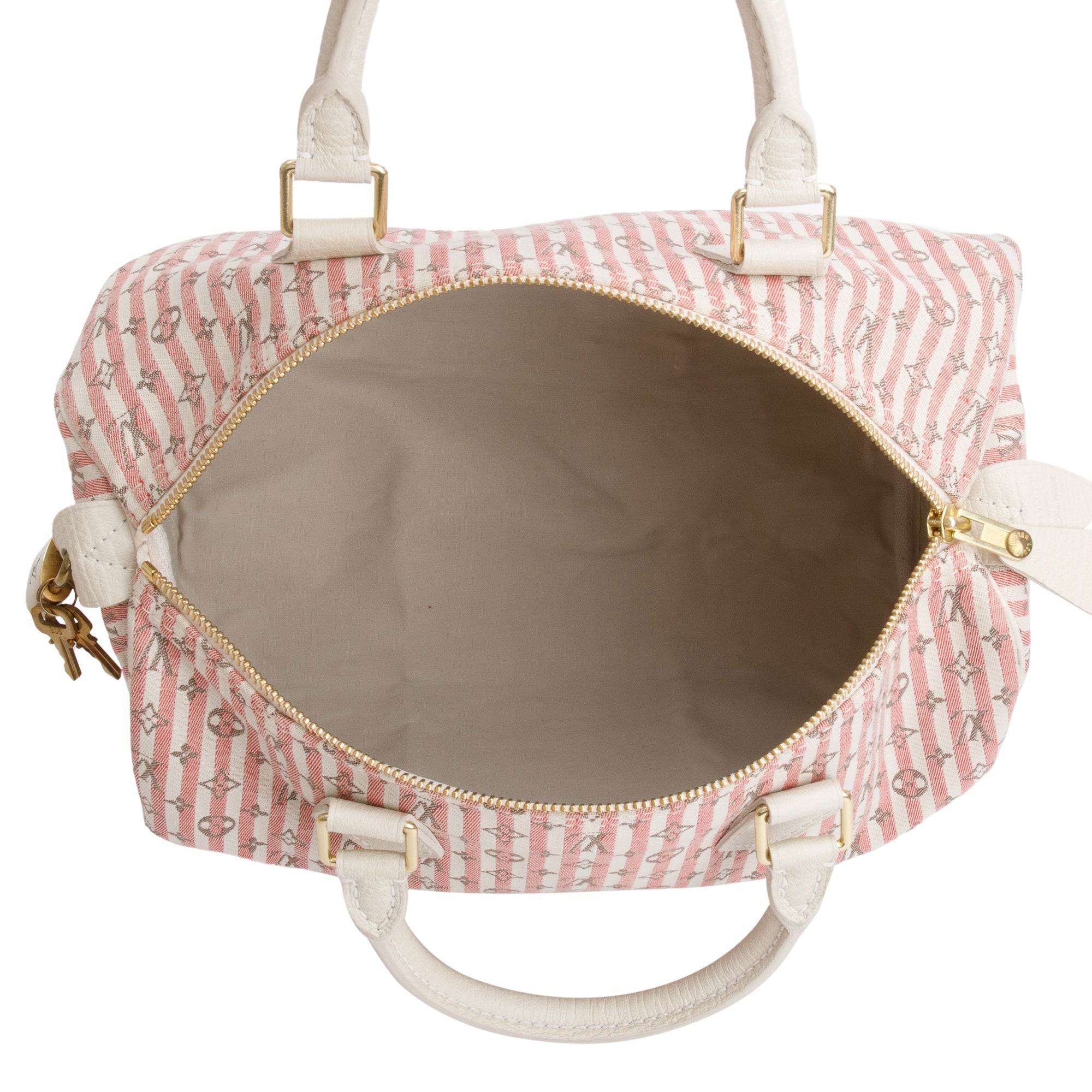 Louis Vuitton Pink Monogram Mini Lin Speedy 30