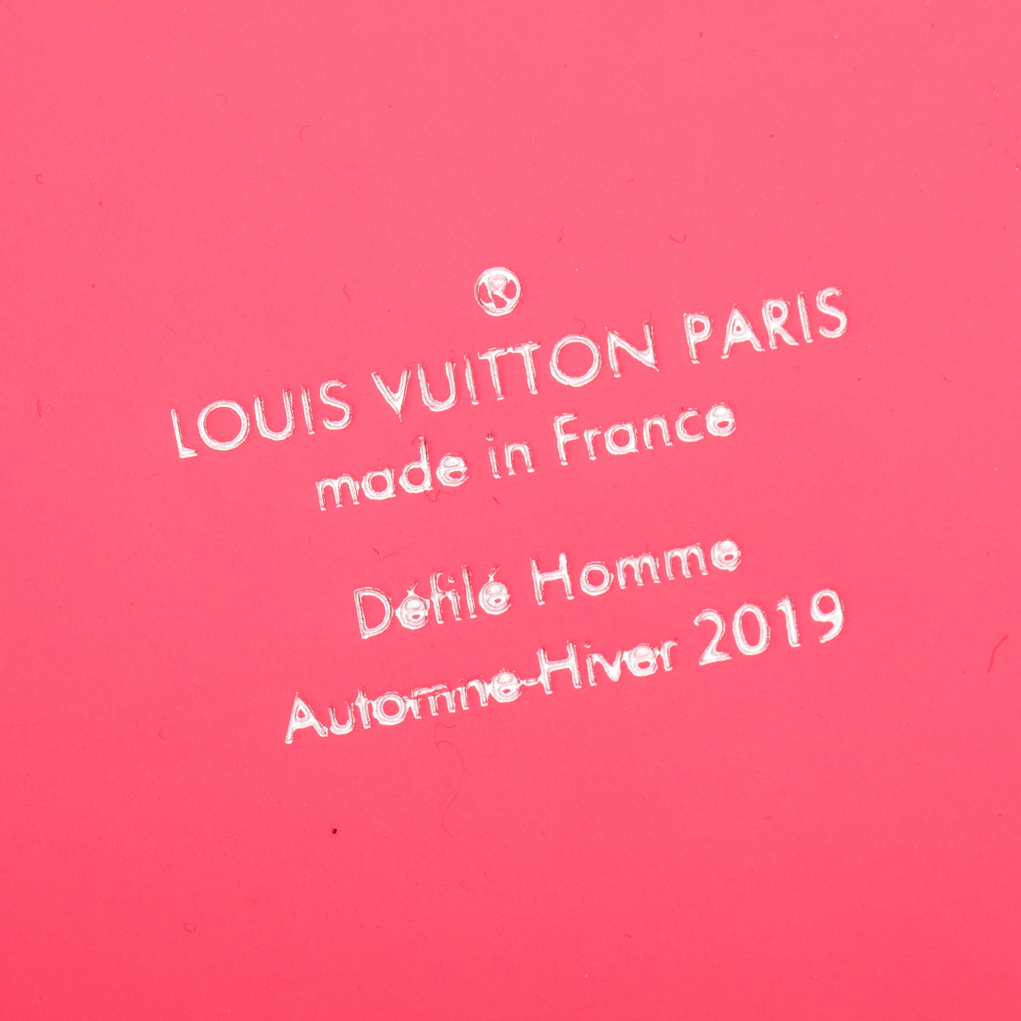 Louis Vuitton Pink Monogram See Through Mesh Keepall Bandouliere 50