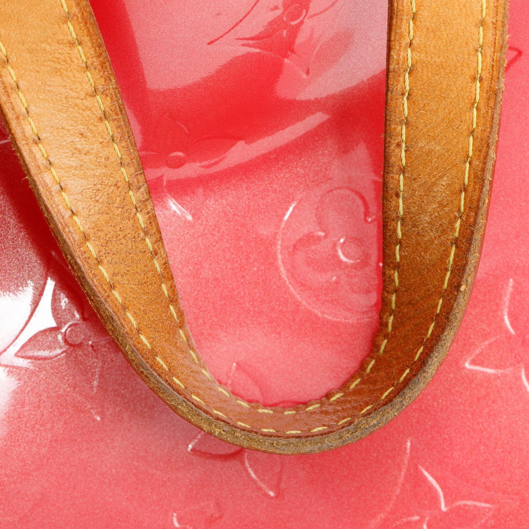 Louis Vuitton Pink Monogram Vernis Reade PM