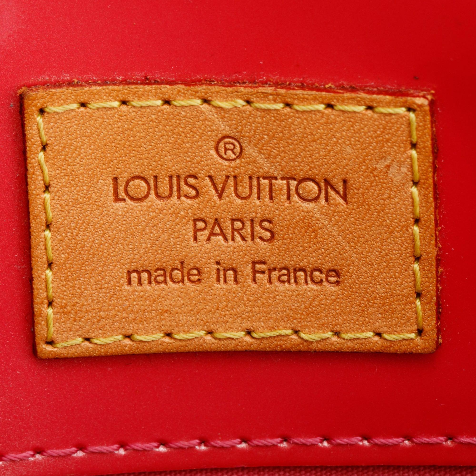 Louis Vuitton Pink Monogram Vernis Reade PM