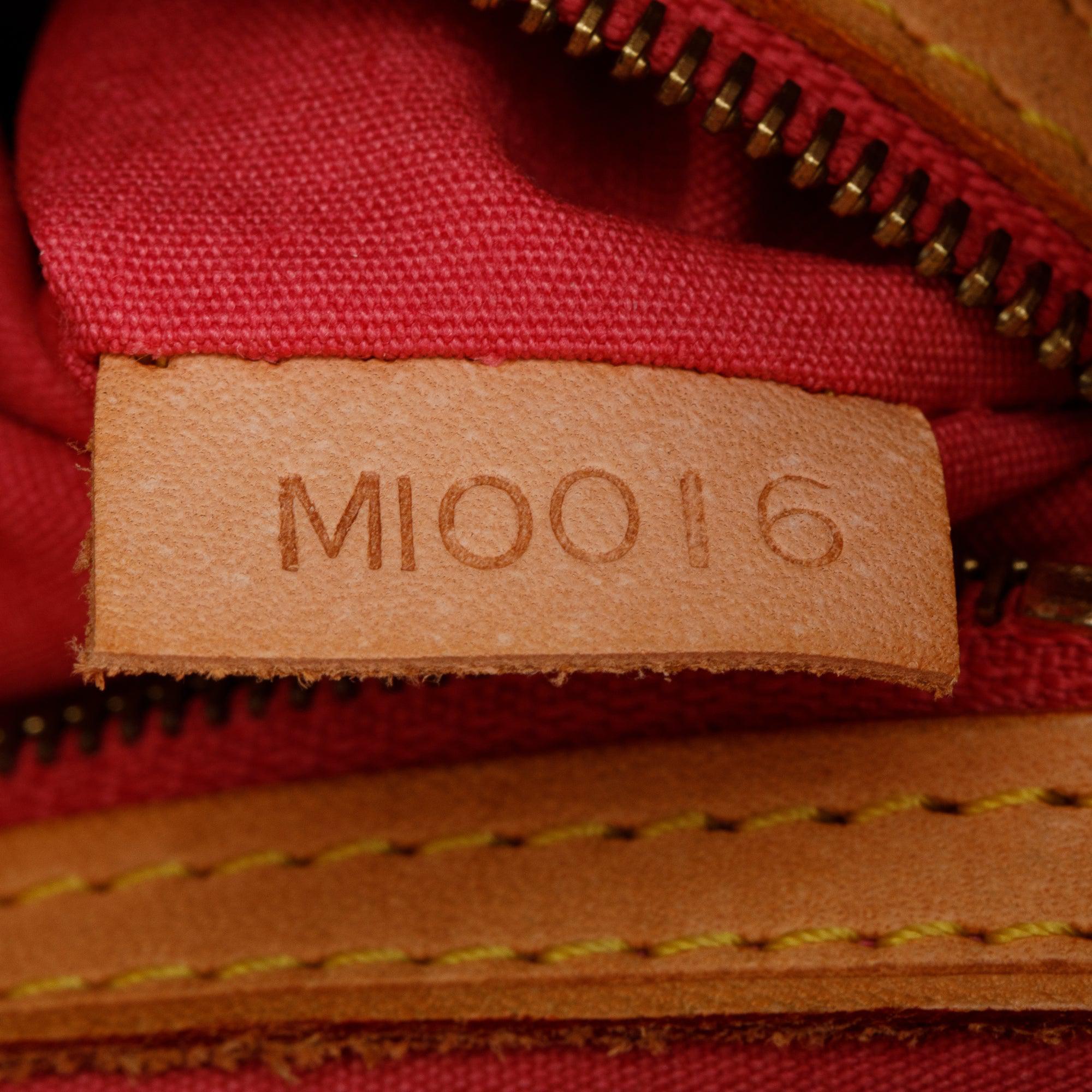 Louis Vuitton Pink Monogram Vernis Reade PM