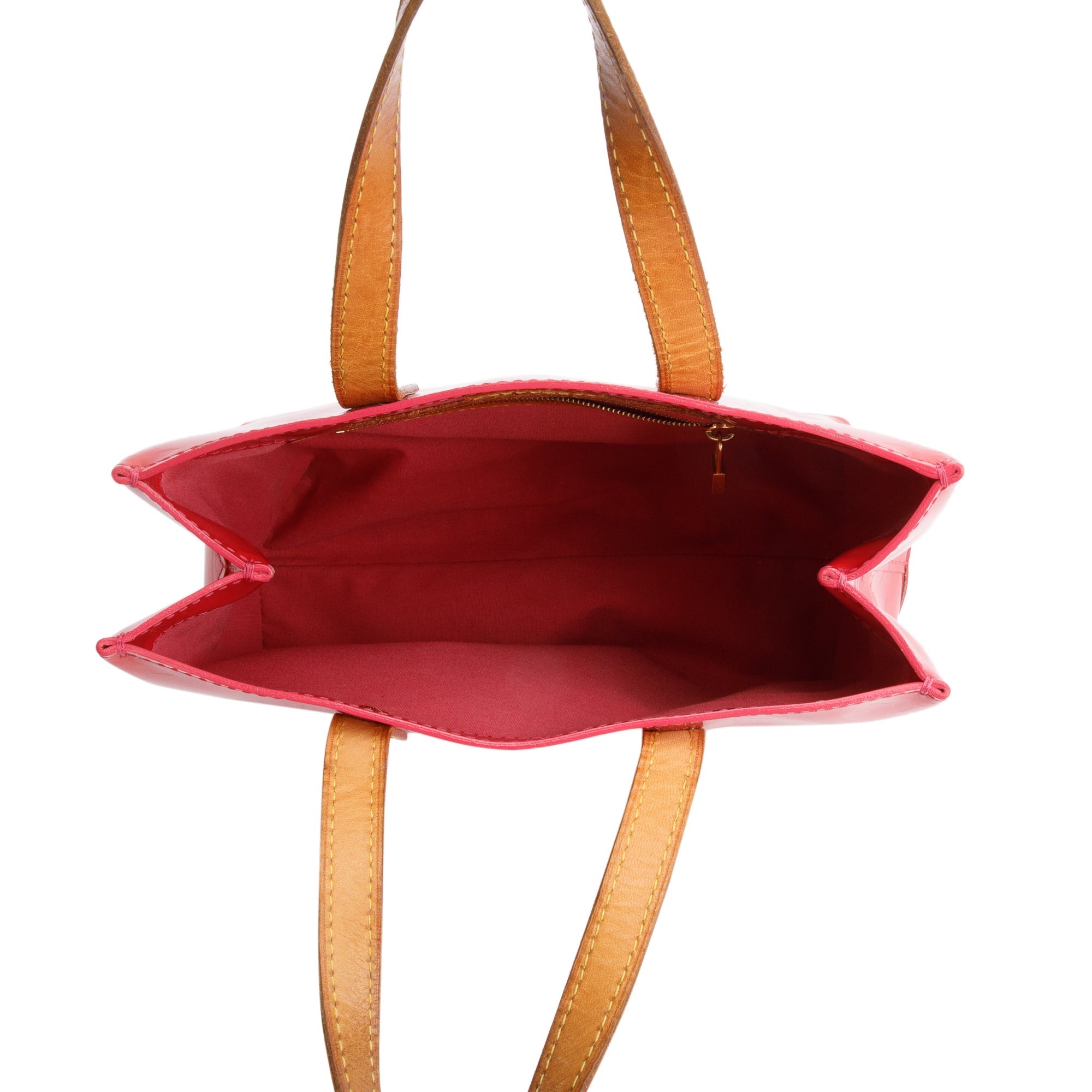 Louis Vuitton Pink Monogram Vernis Reade PM