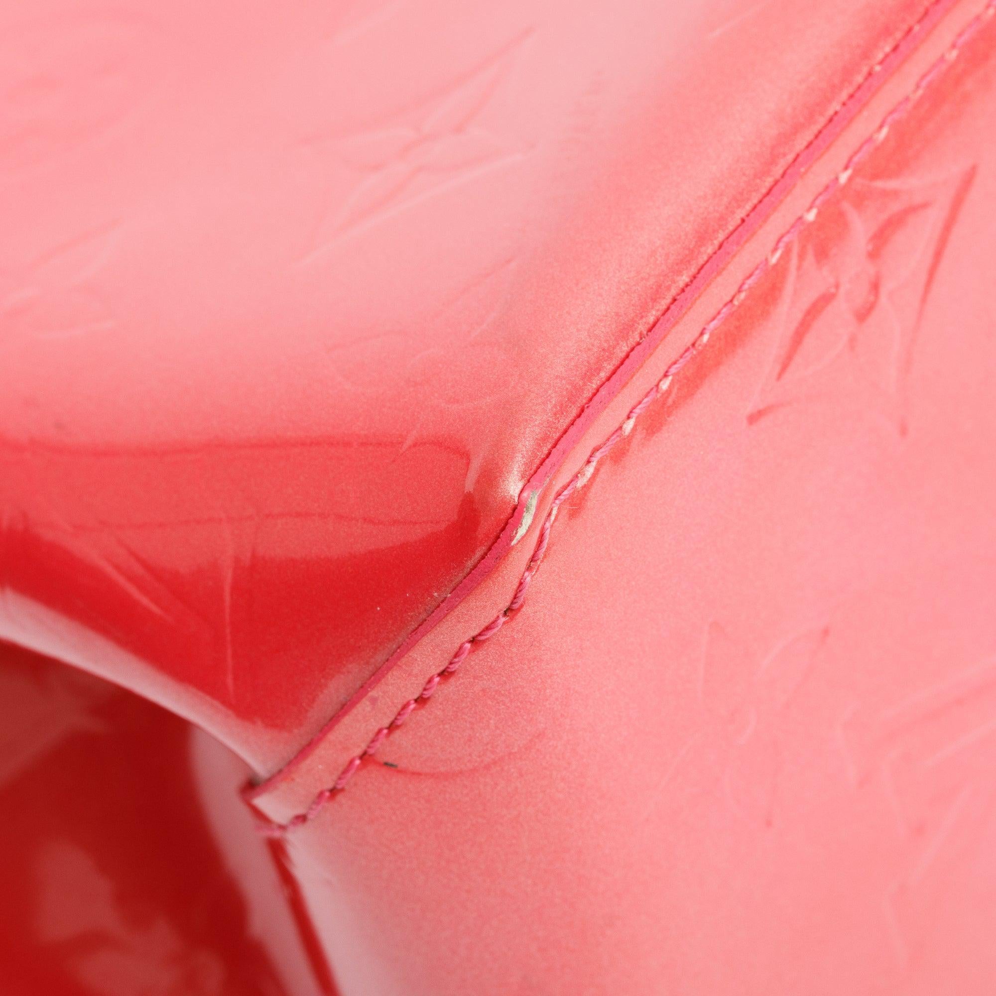 Louis Vuitton Pink Monogram Vernis Reade PM