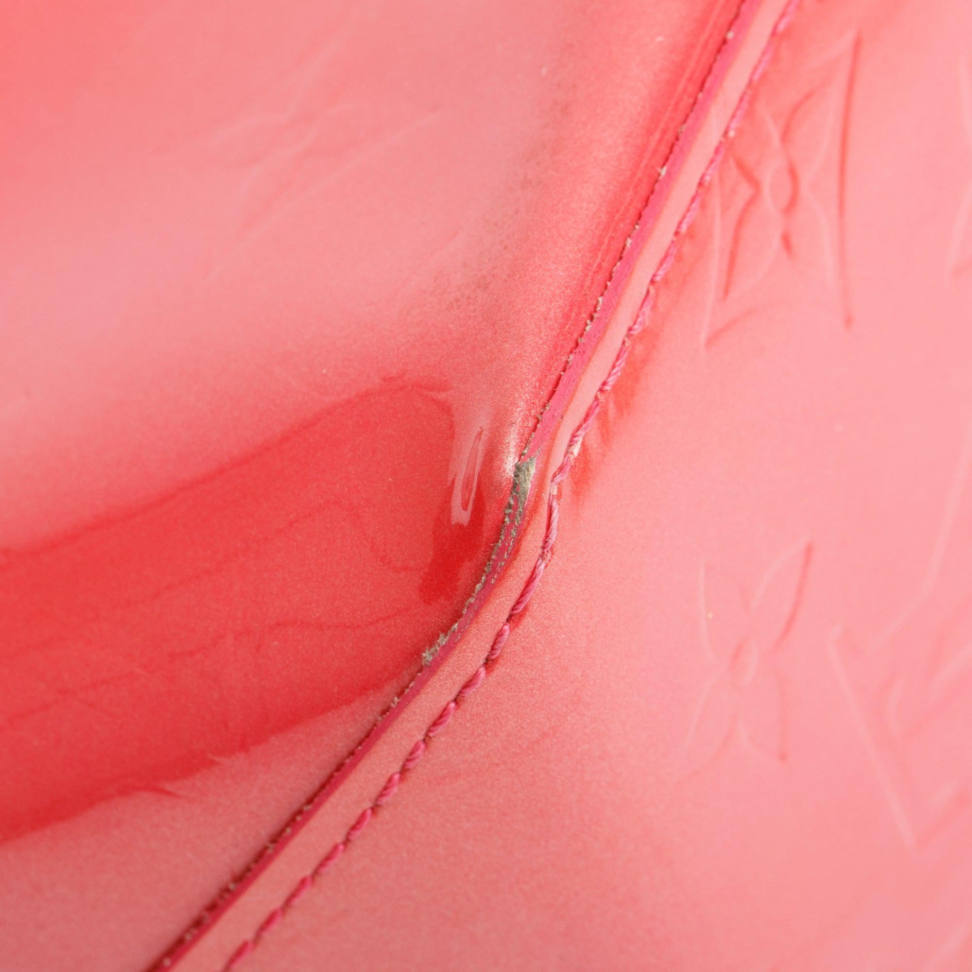 Louis Vuitton Pink Monogram Vernis Reade PM