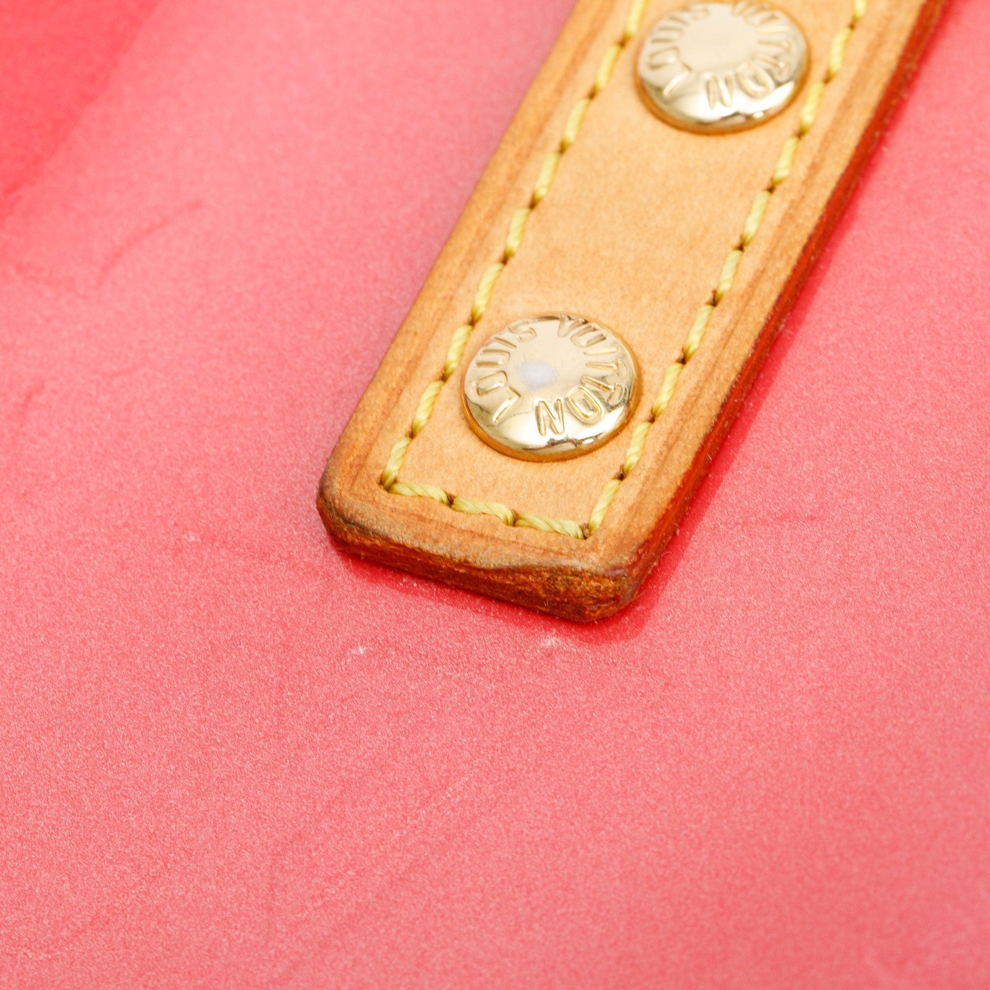 Louis Vuitton Pink Monogram Vernis Reade PM