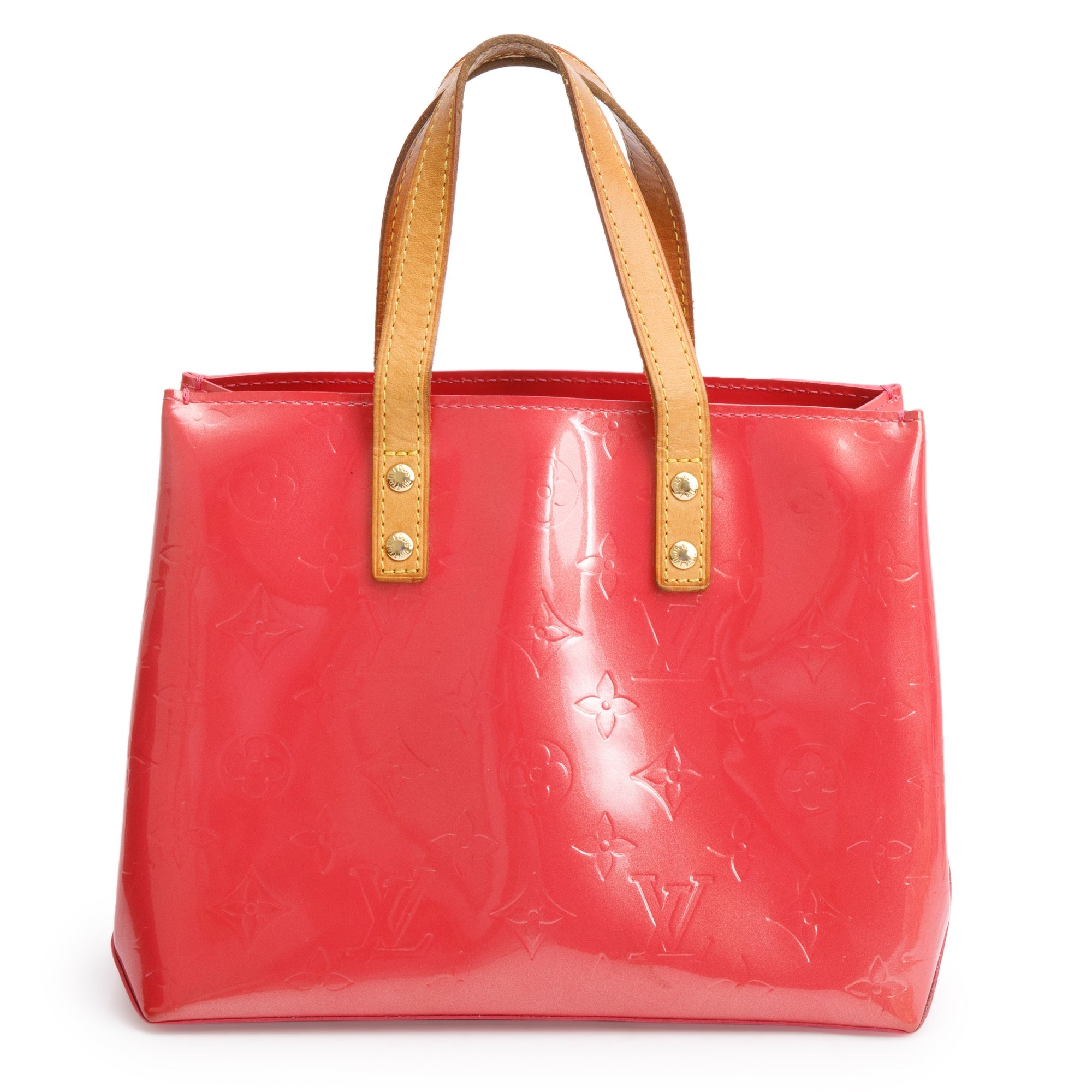 Louis Vuitton Pink Monogram Vernis Reade PM