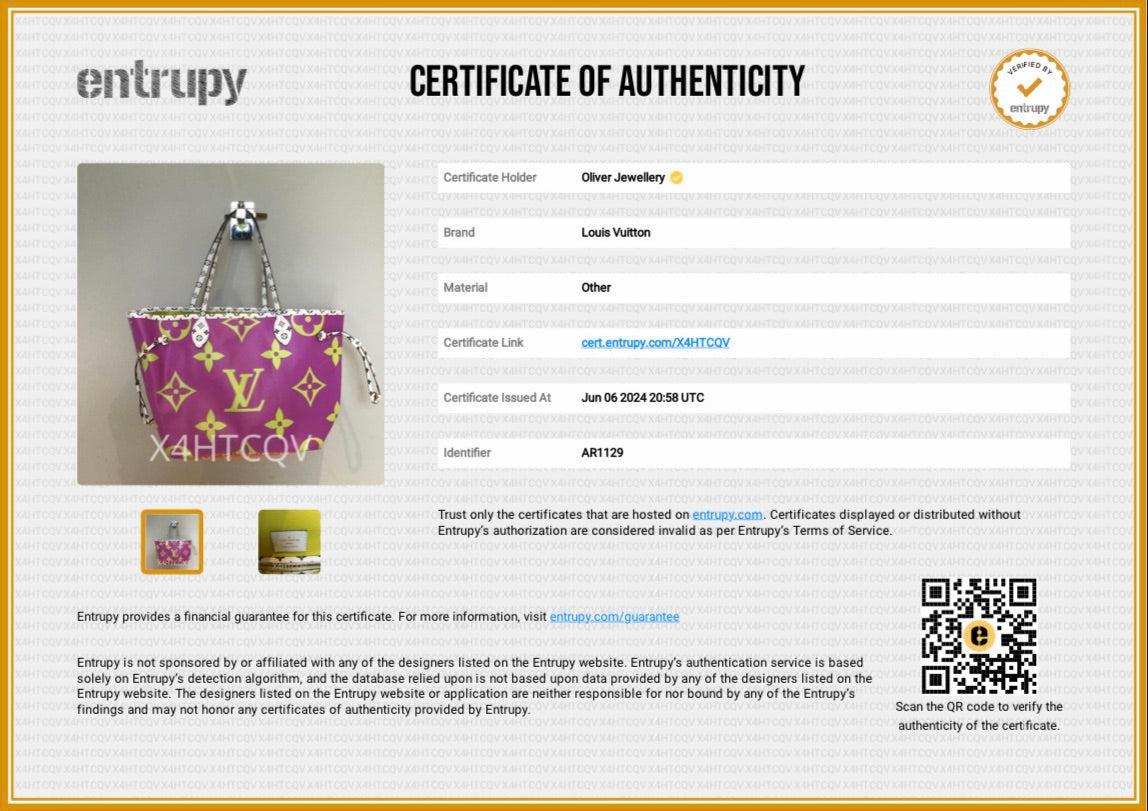 Louis Vuitton Pink/Lilac Monogram Giant Neverfull MM w/ Pouch