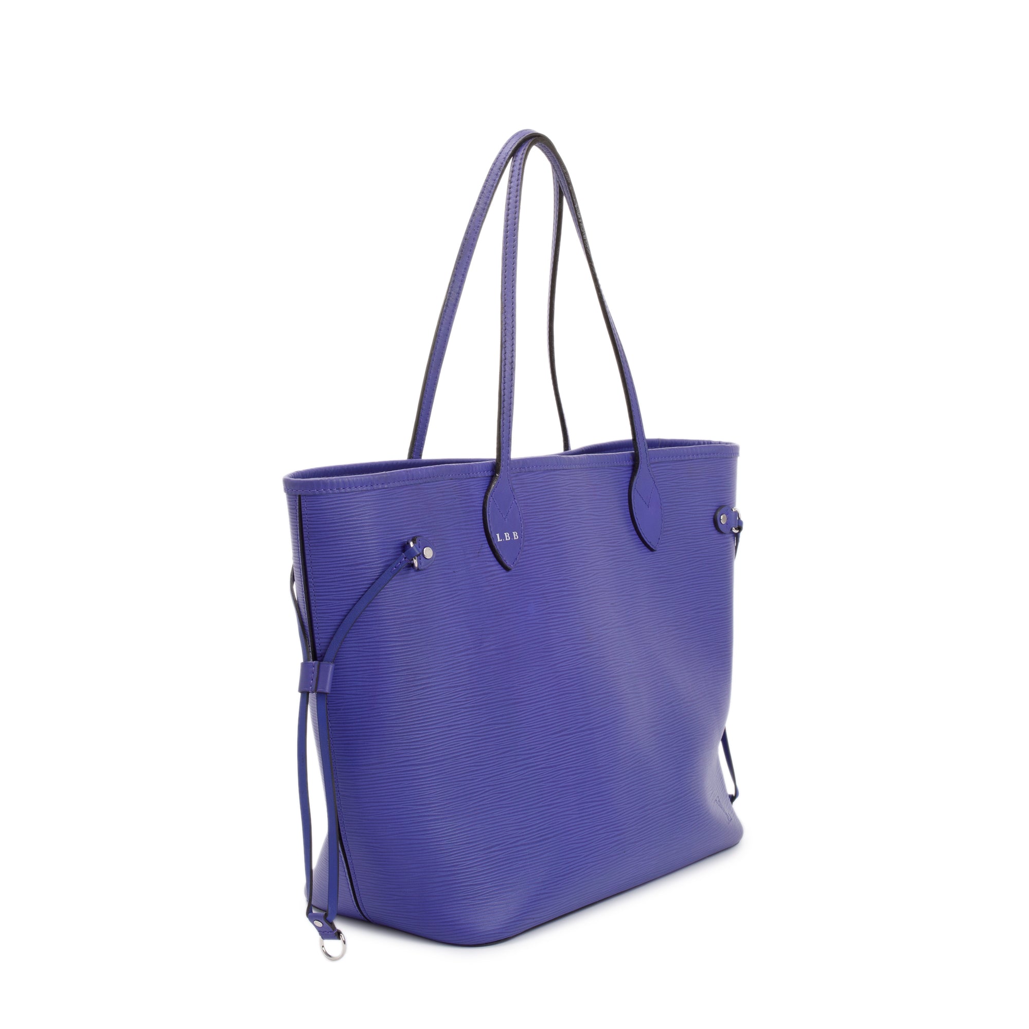 Louis Vuitton Purple Epi Leather Neverfull MM