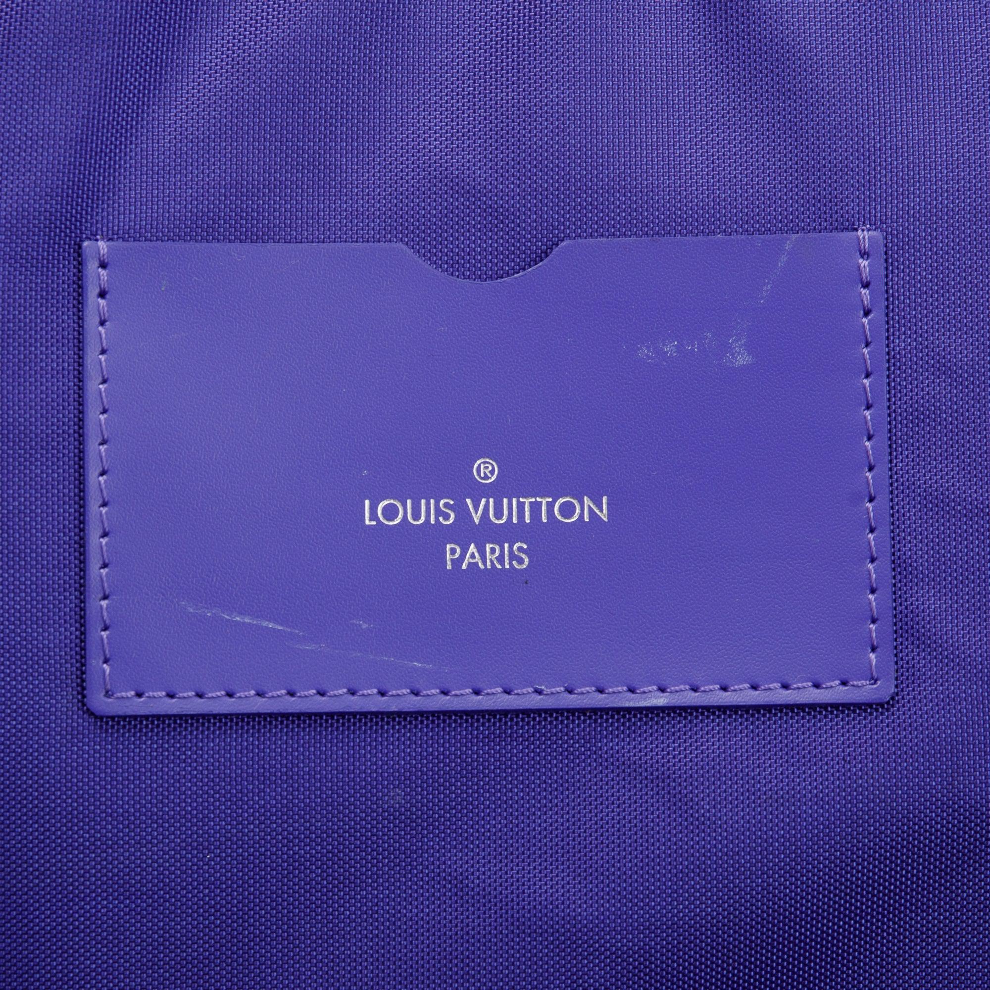 Louis Vuitton Purple Epi Leather Pegase 45