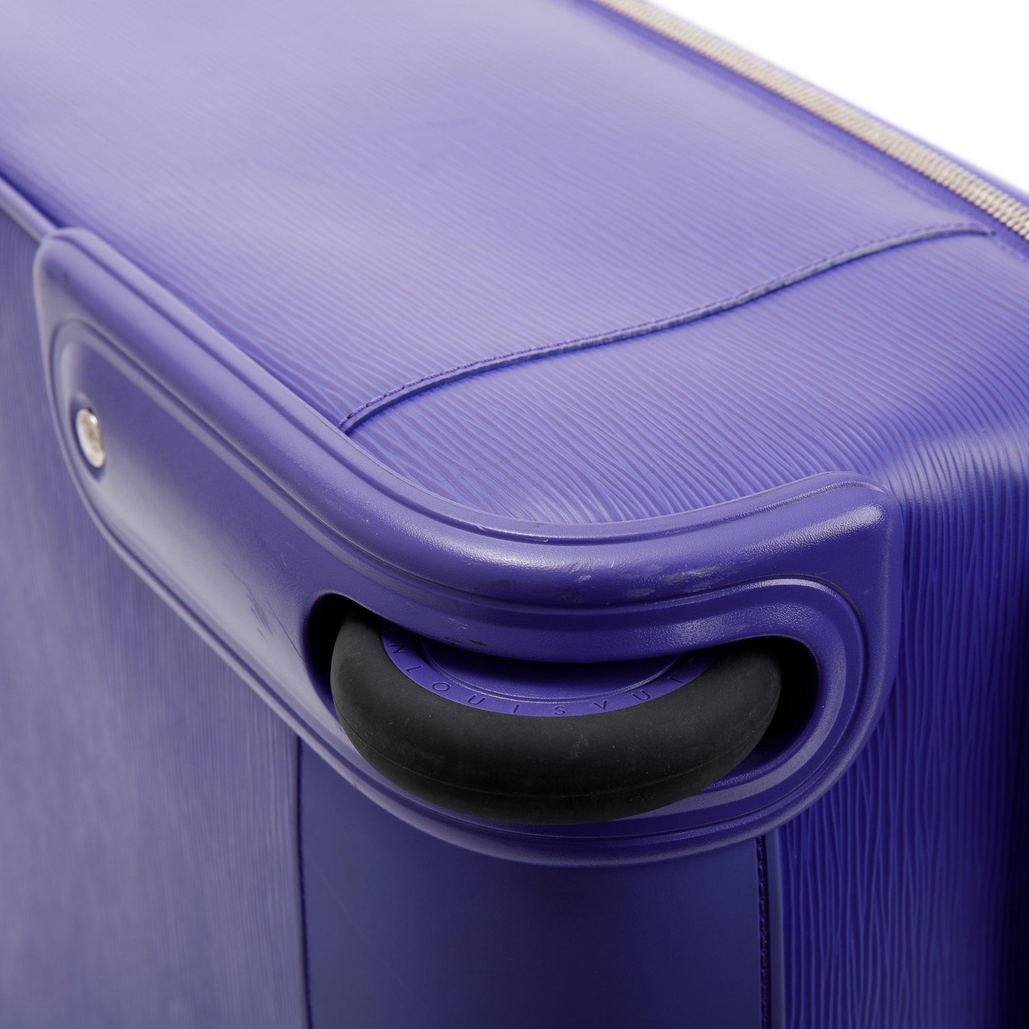 Louis Vuitton Purple Epi Leather Pegase 45