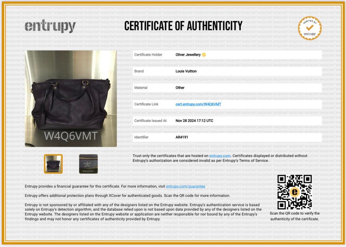 Louis Vuitton Purple Monogram Mahina Stellar PM Tote w/ Strap