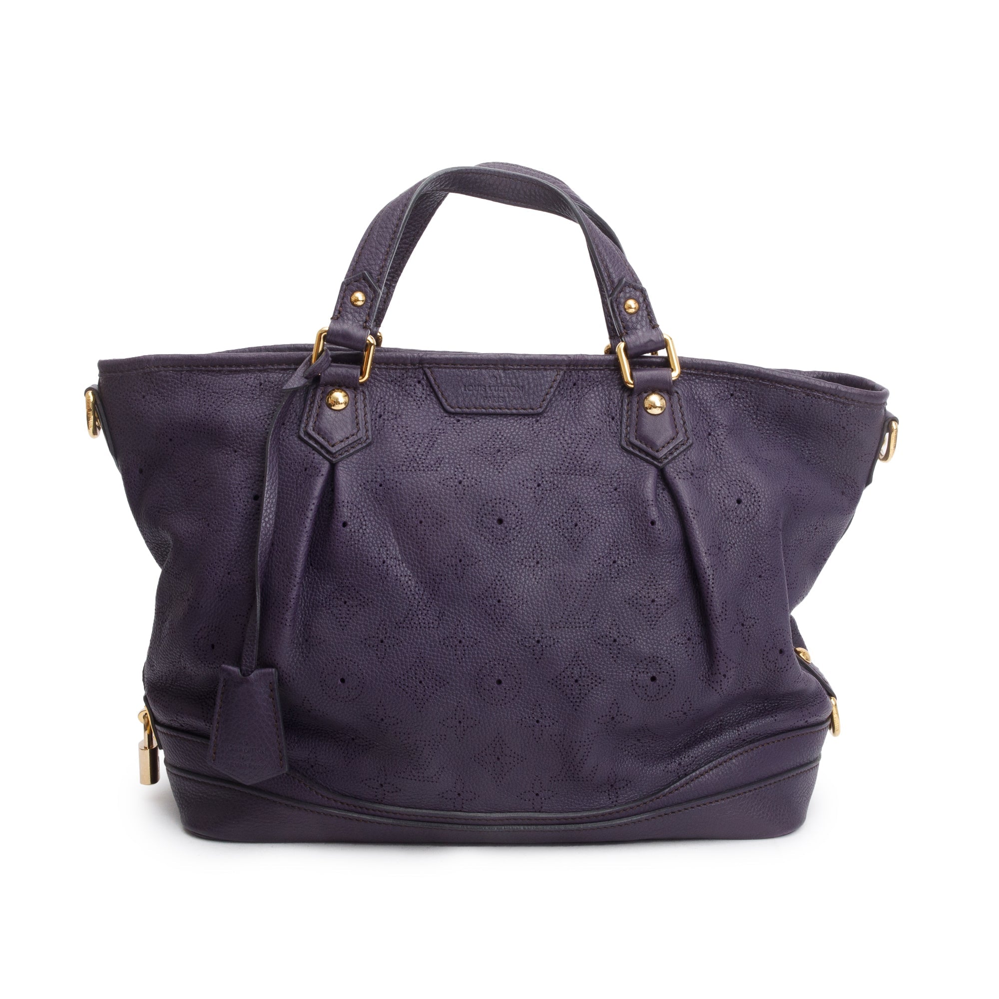 Louis Vuitton Purple Monogram Mahina Stellar PM Tote w/ Strap