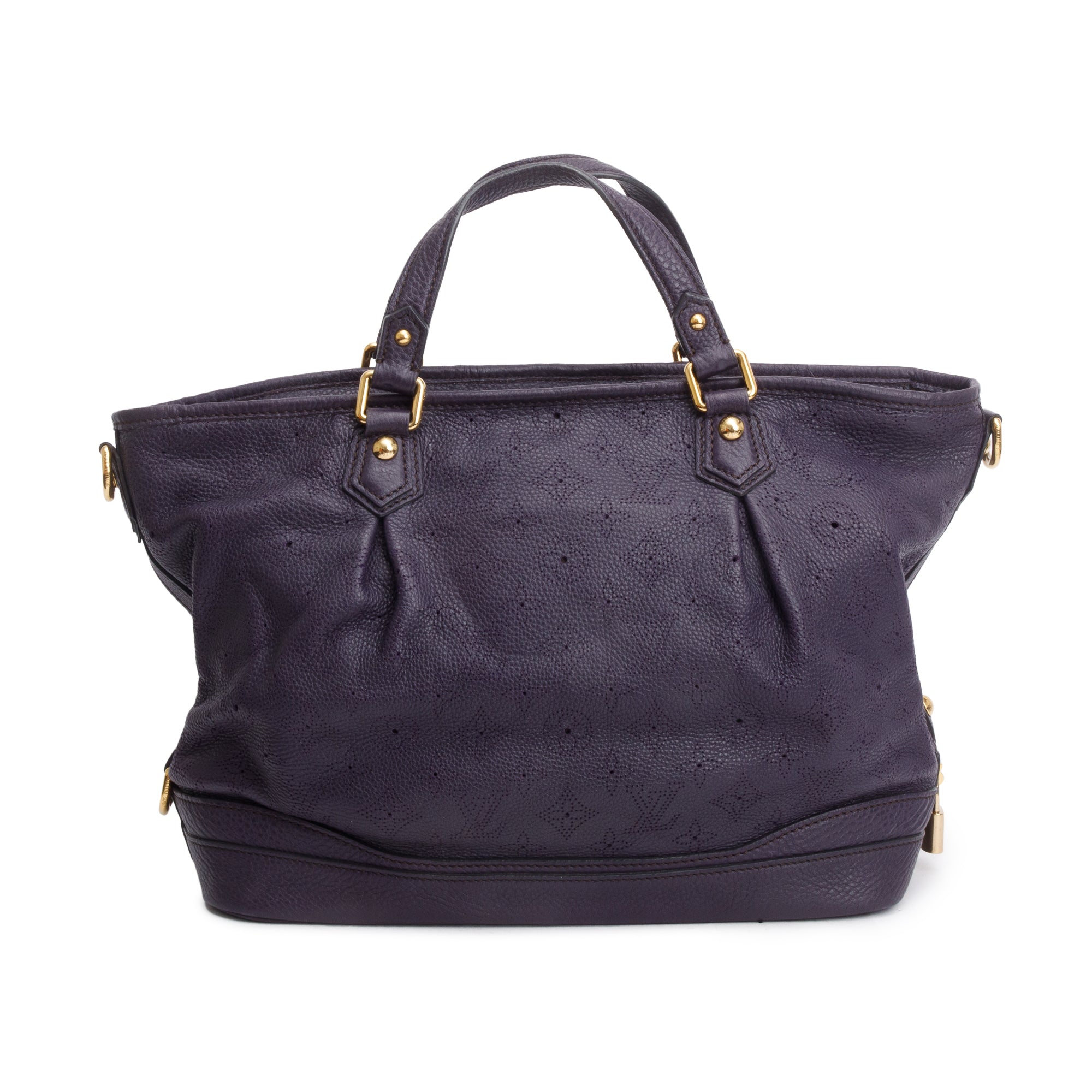 Louis Vuitton Purple Monogram Mahina Stellar PM Tote w/ Strap