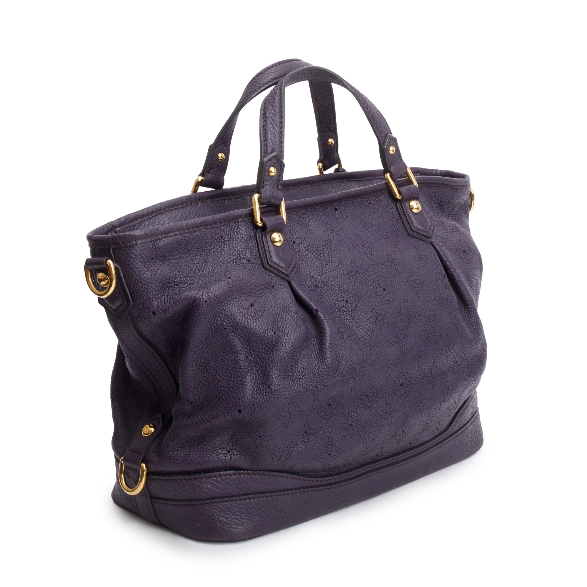 Louis Vuitton Purple Monogram Mahina Stellar PM Tote w/ Strap