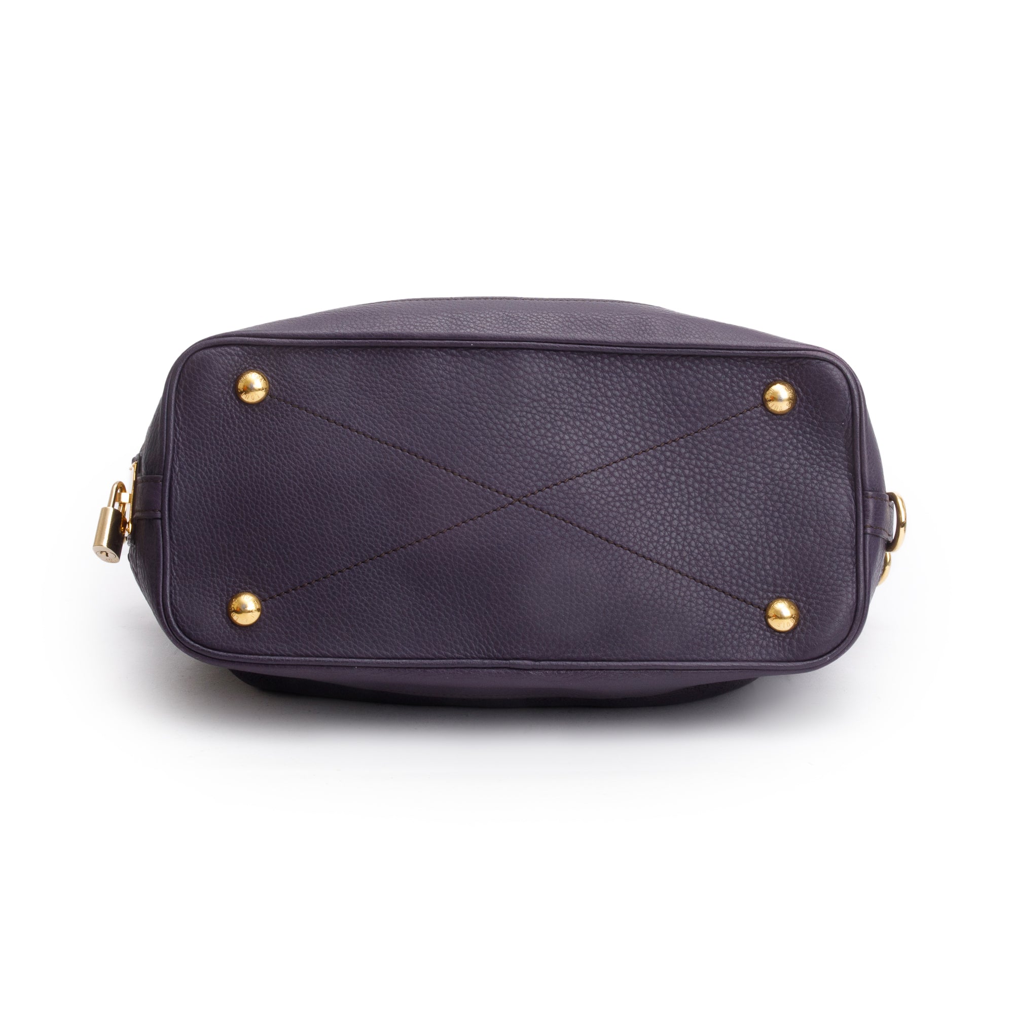 Louis Vuitton Purple Monogram Mahina Stellar PM Tote w/ Strap