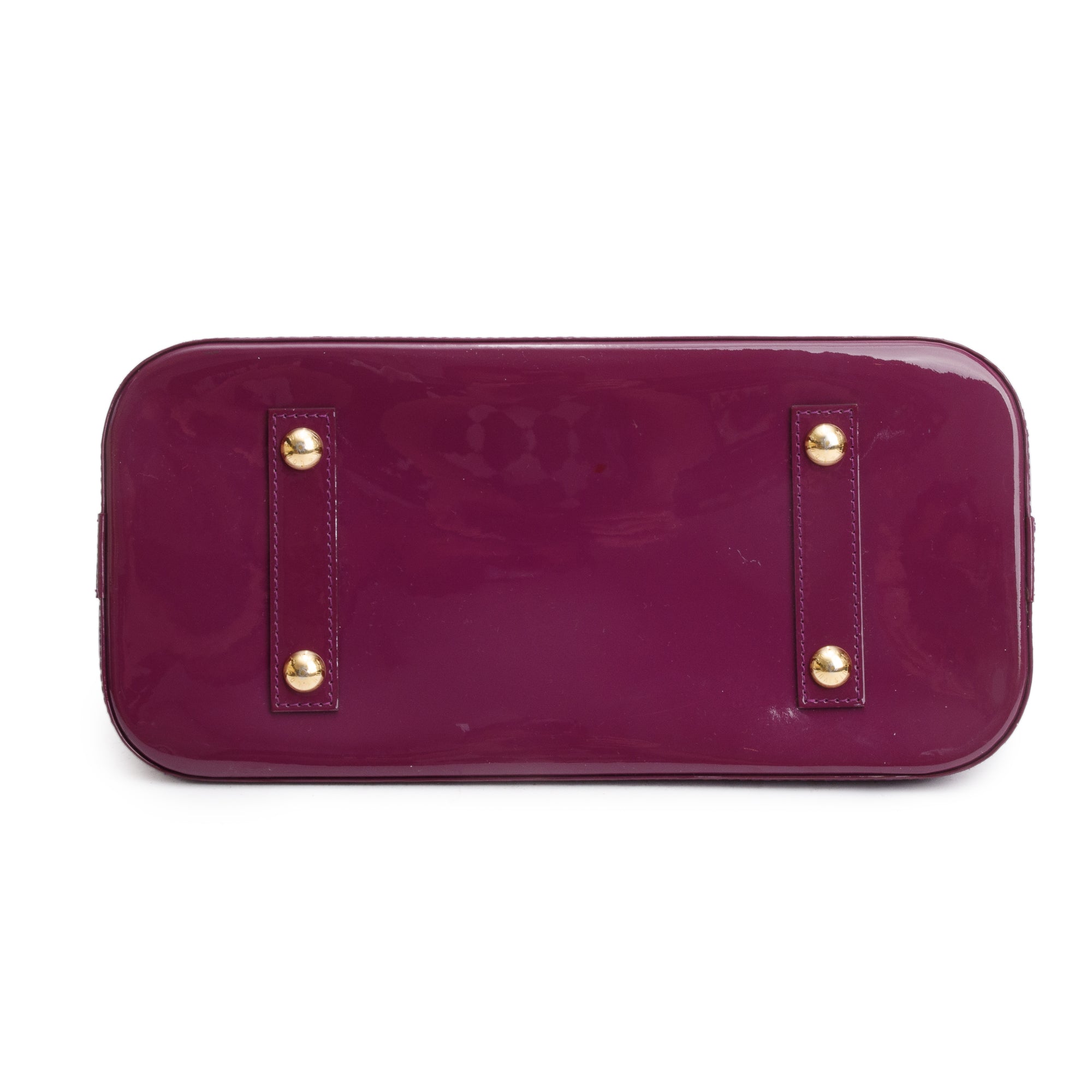 Louis Vuitton Purple Monogram Vernis Alma GM w/ Box