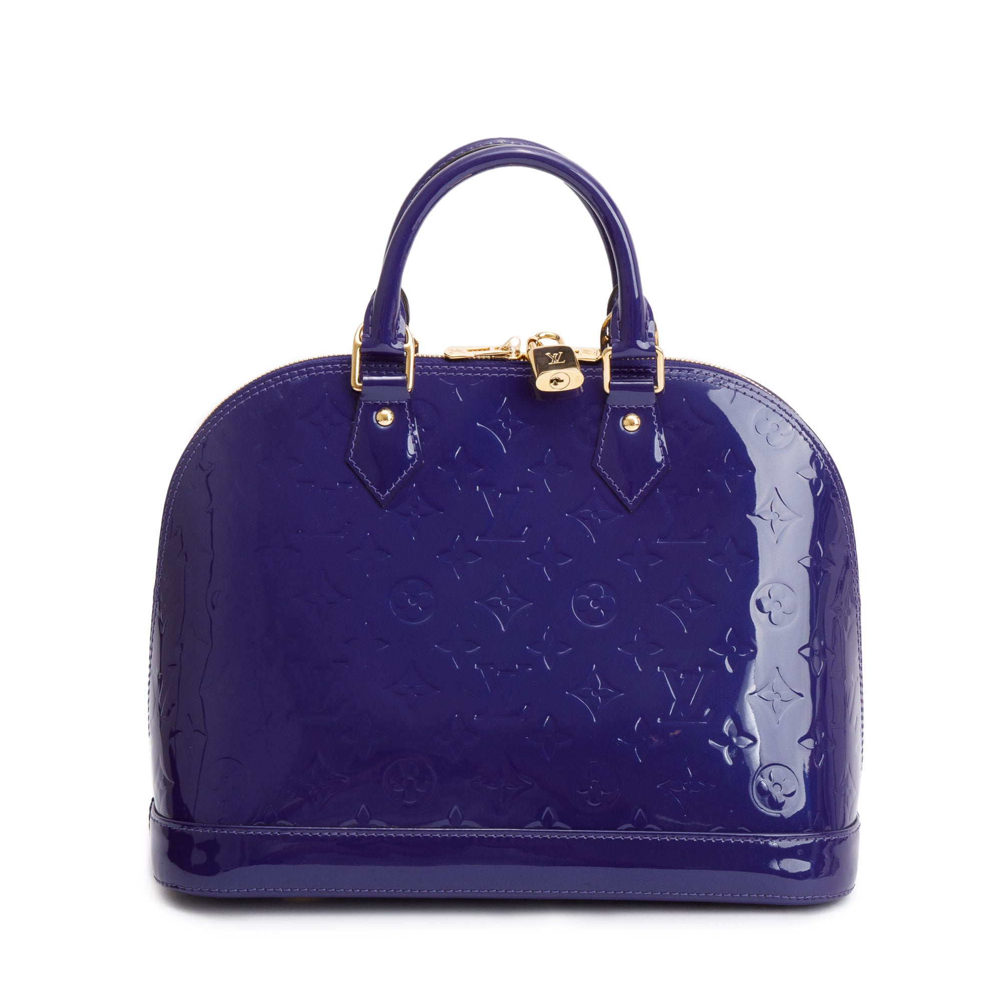 Louis Vuitton Purple Monogram Vernis Alma PM