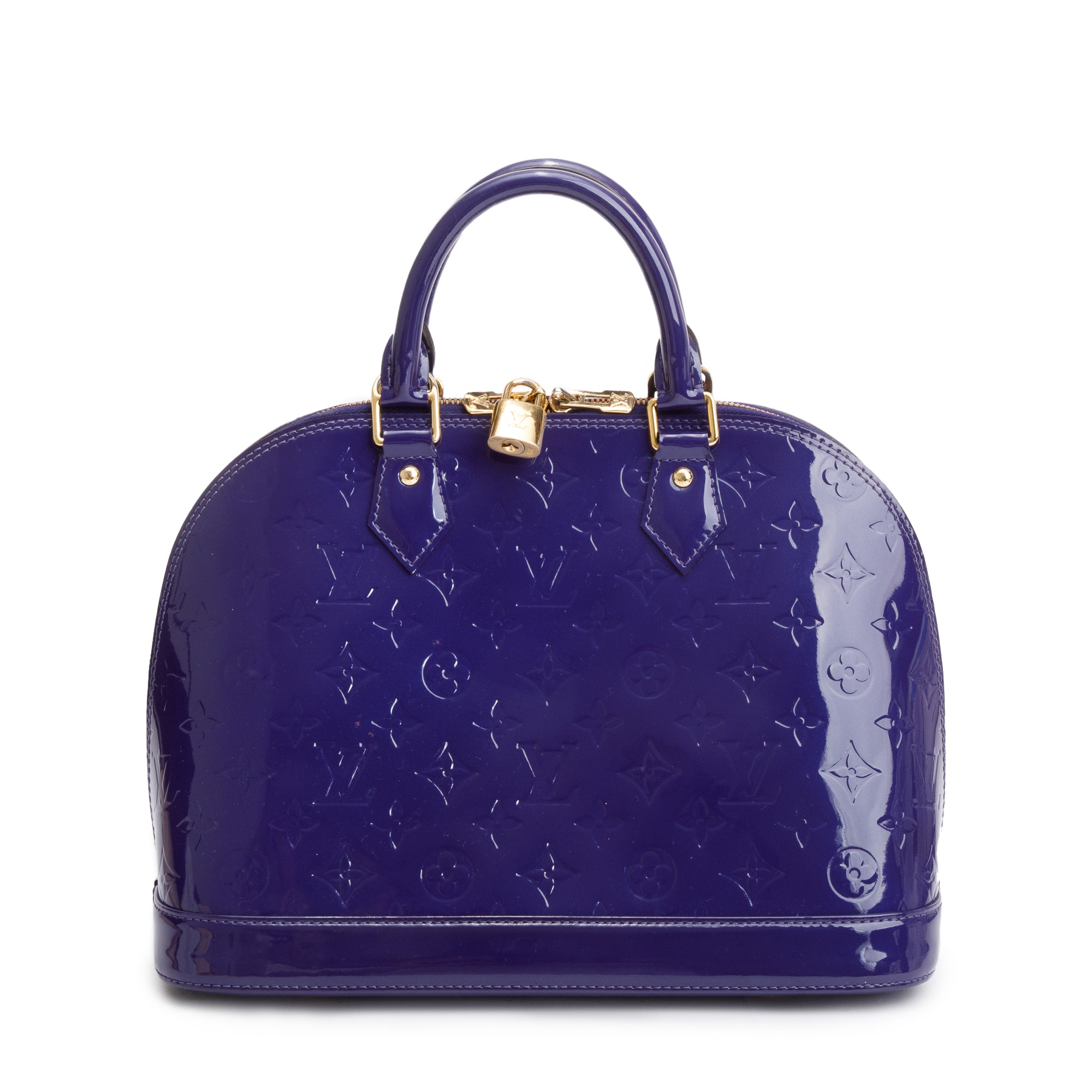 Louis Vuitton Purple Monogram Vernis Alma PM