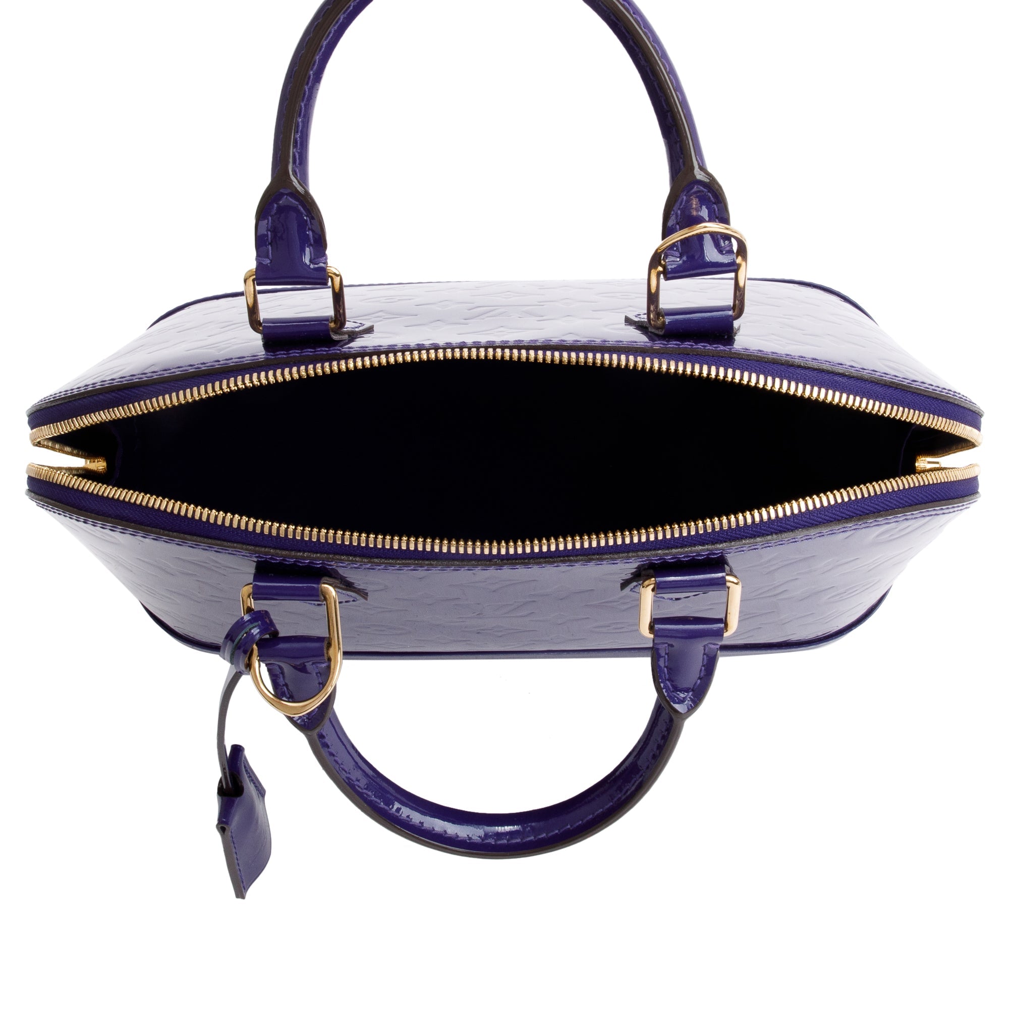 Louis Vuitton Purple Monogram Vernis Alma PM