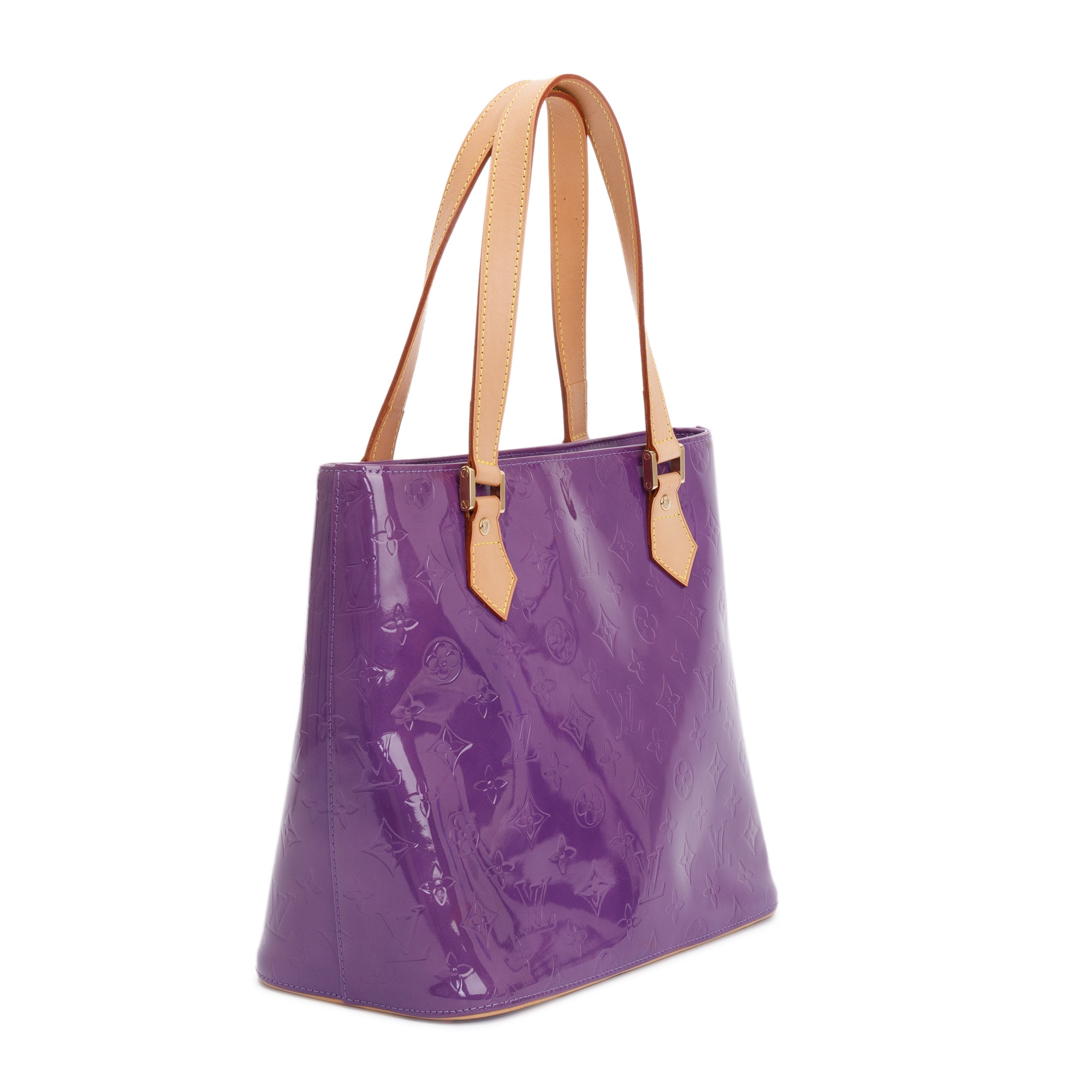 Louis Vuitton Purple Monogram Vernis Houston Tote