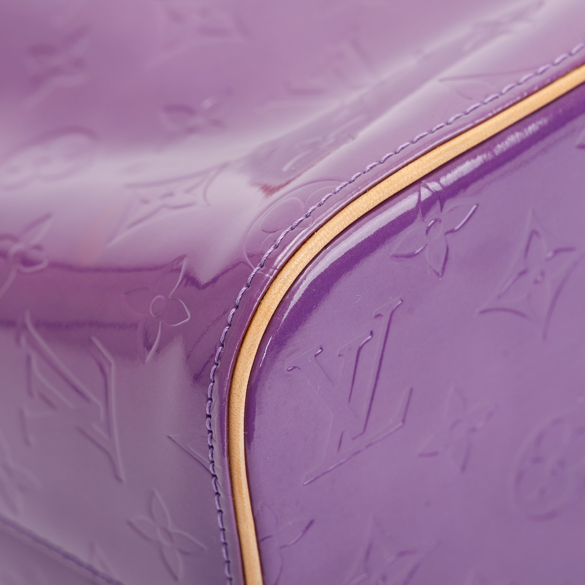 Louis Vuitton Purple Monogram Vernis Houston Tote
