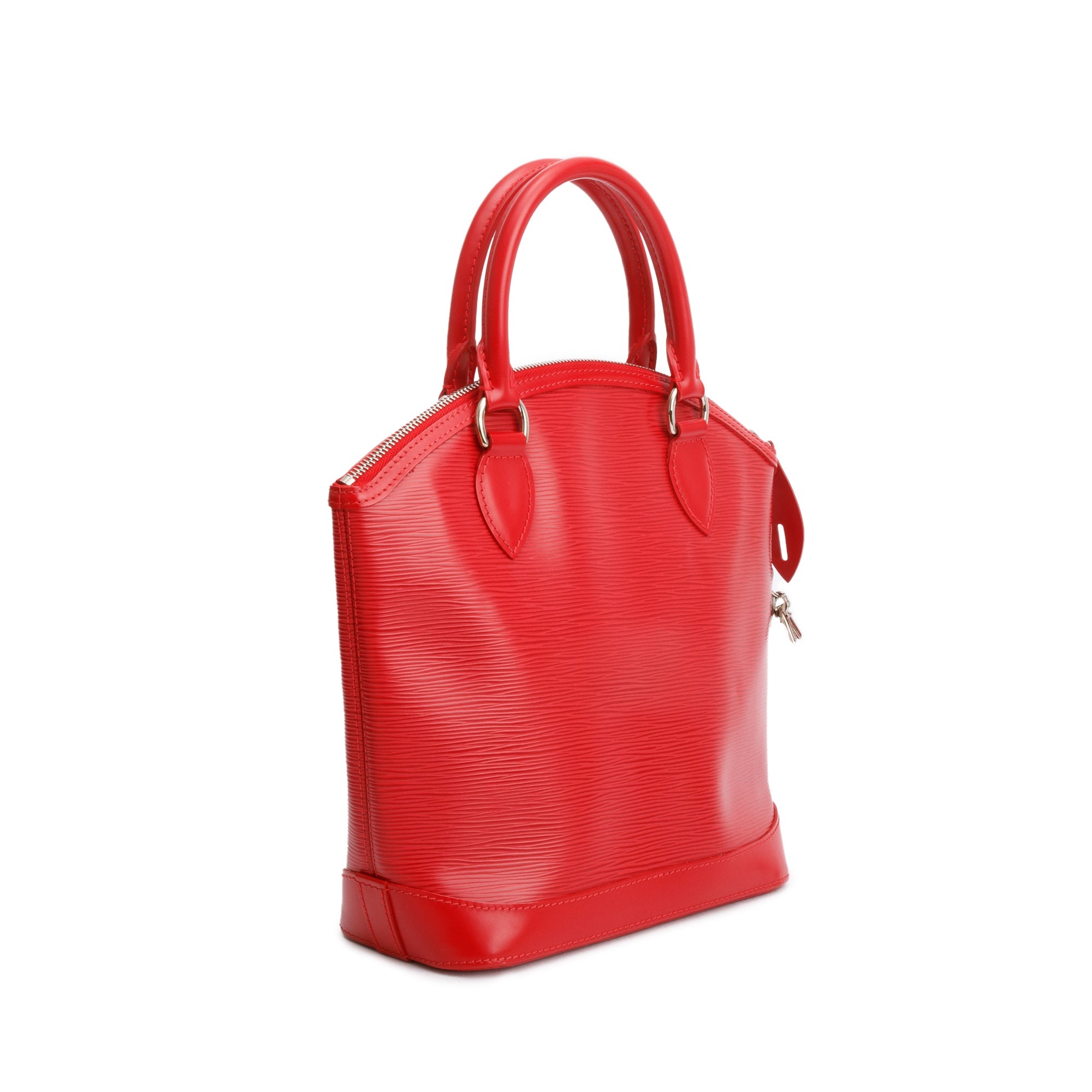 Louis Vuitton Red Epi Leather Lockit Vertical