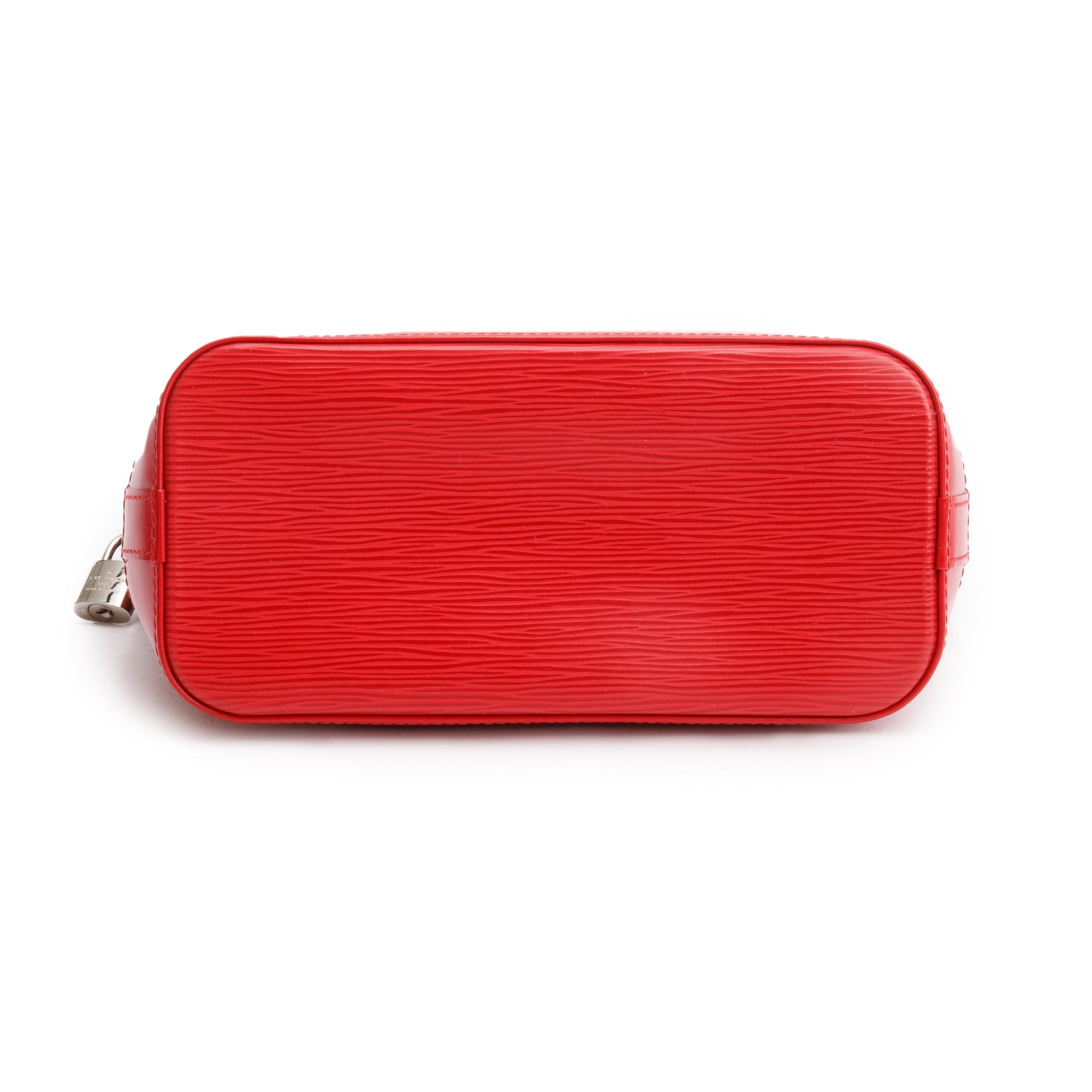 Louis Vuitton Red Epi Leather Lockit Vertical