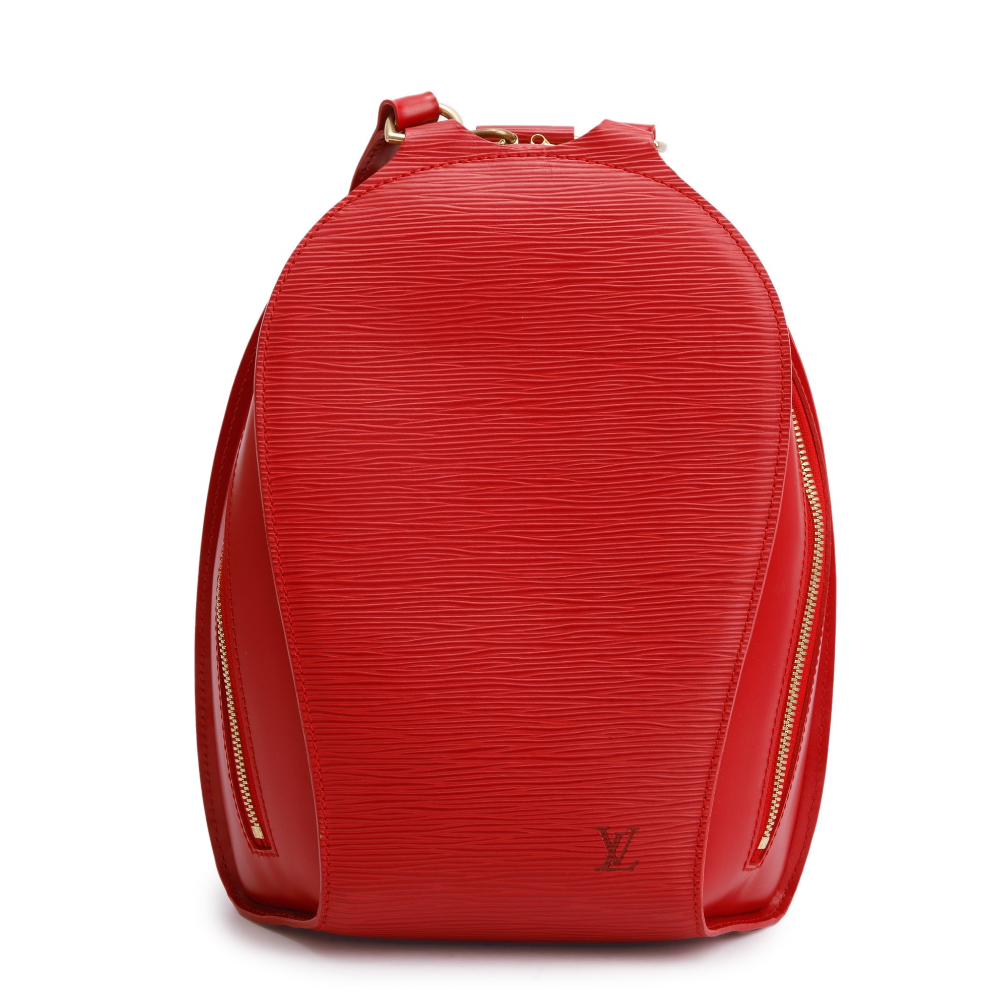 Louis Vuitton Red Epi Leather Mabillon Backpack