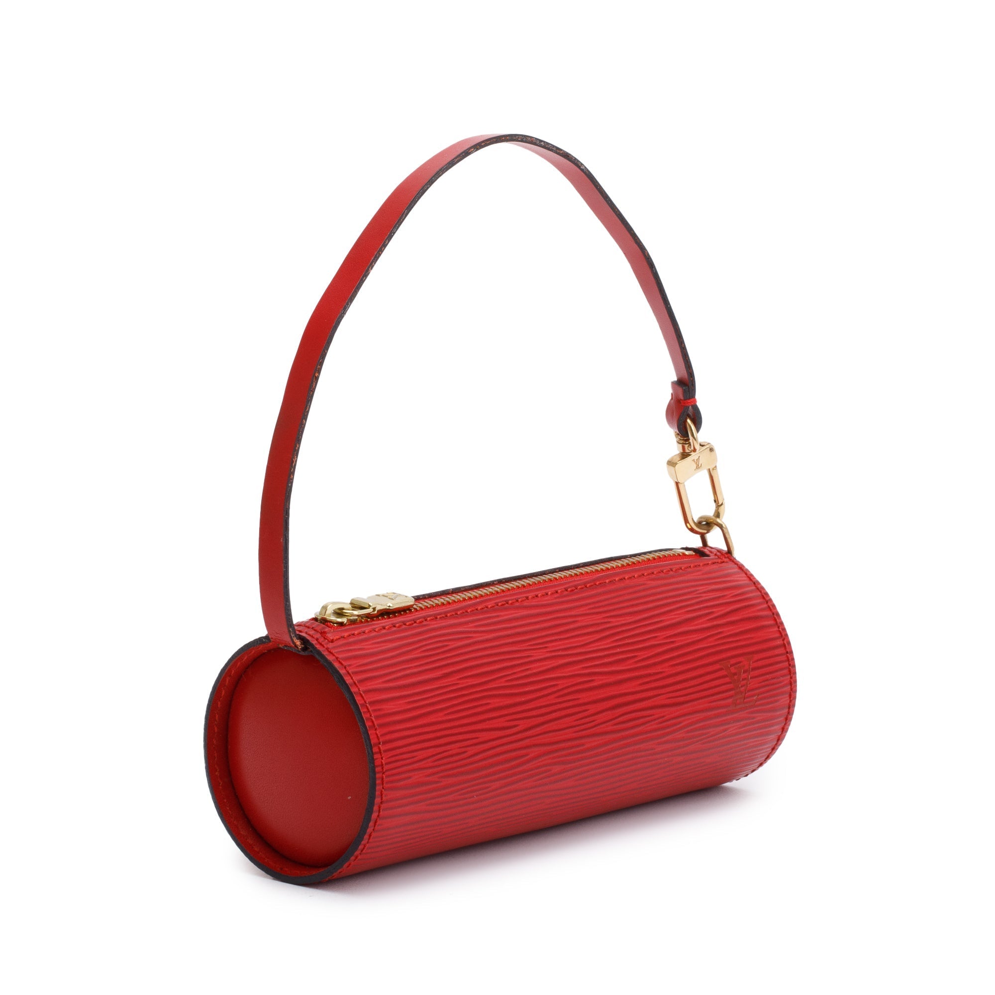 Louis Vuitton Red Epi Leather Mini Papillon Pochette