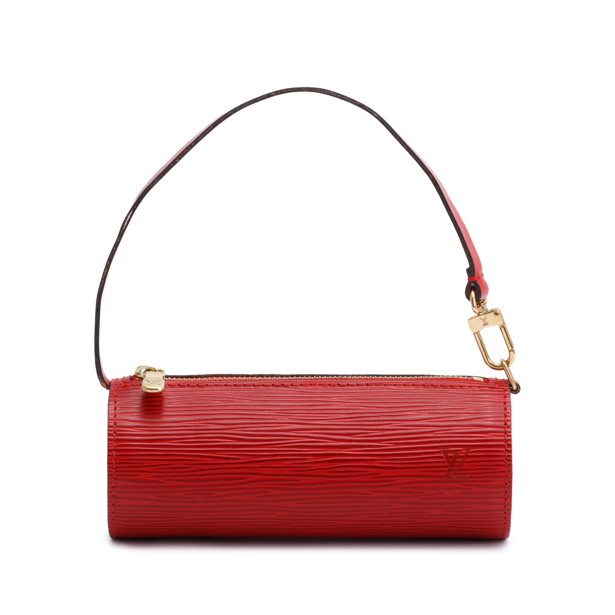 Louis Vuitton Red Epi Leather Mini Papillon Pochette