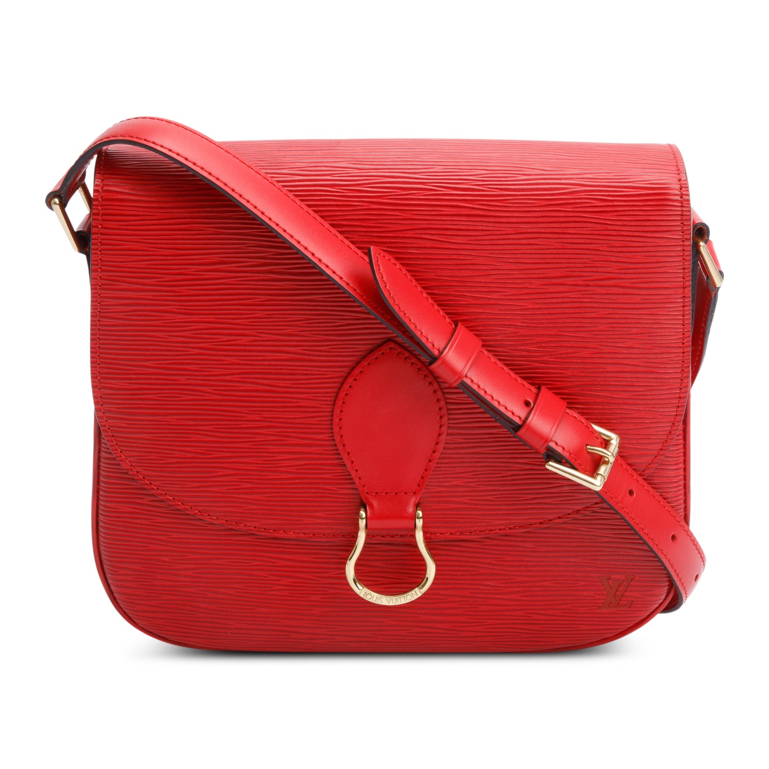 Louis Vuitton Red Epi Leather Saint Cloud GM