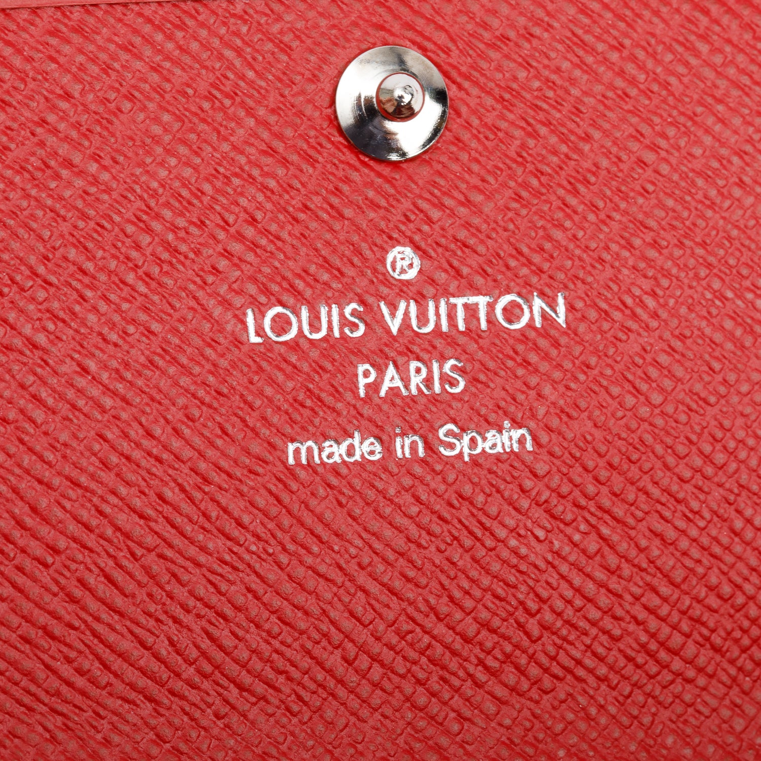 Louis Vuitton Red Epi Leather Sarah Wallet